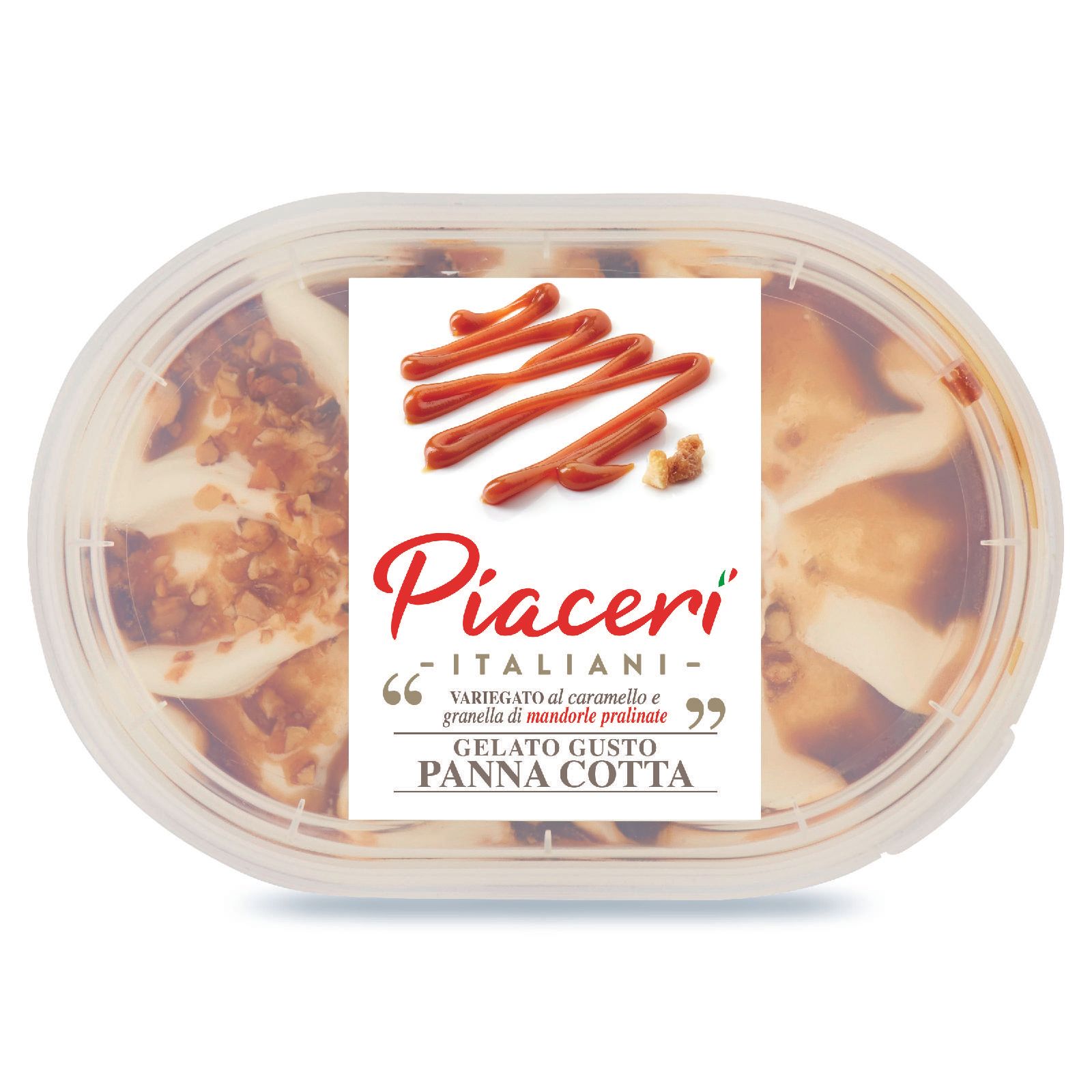 GELATO PIACERI ITALIANI G200 PANNA COTTA E CARAMELLO