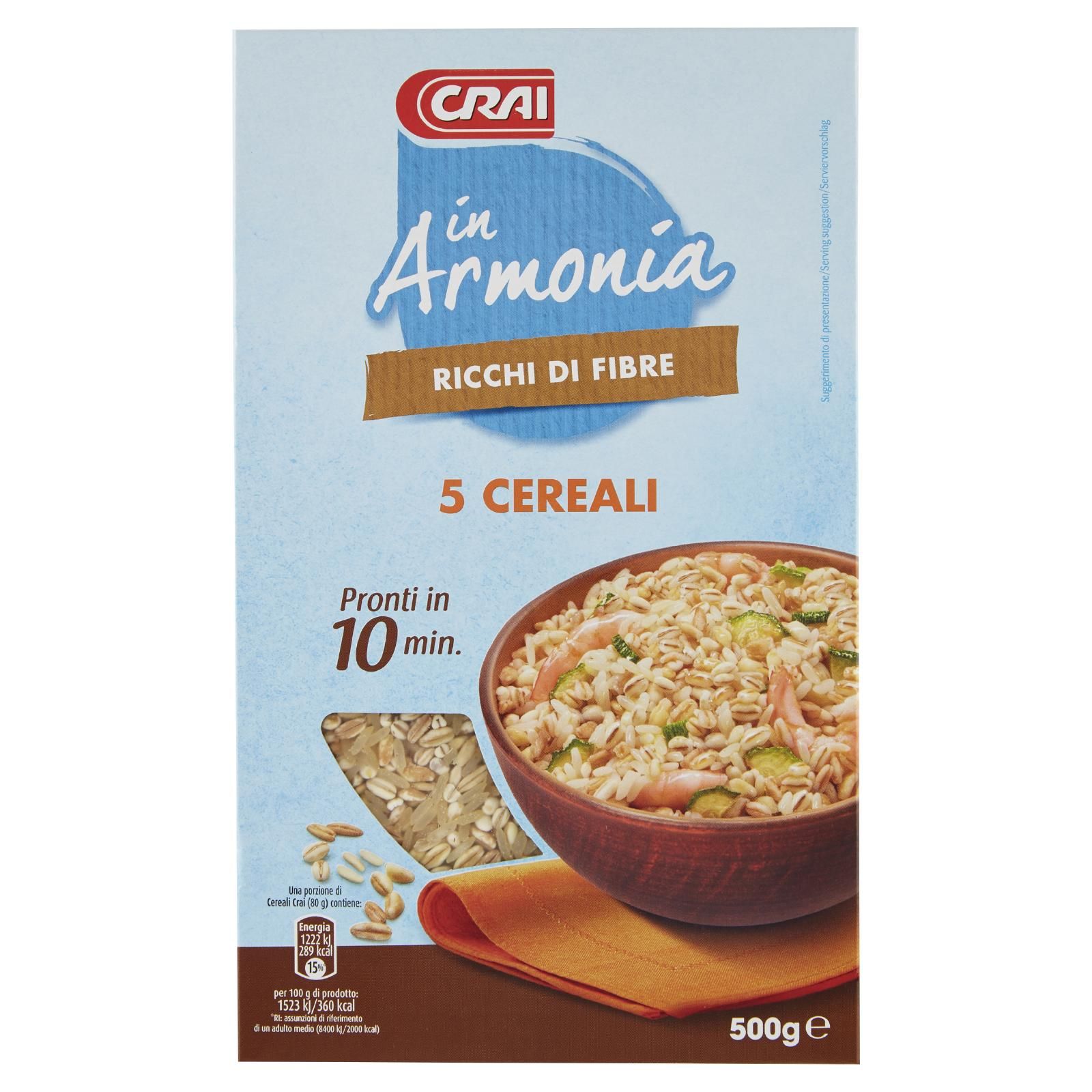 Crai in Armonia 5 Cereali 500 g