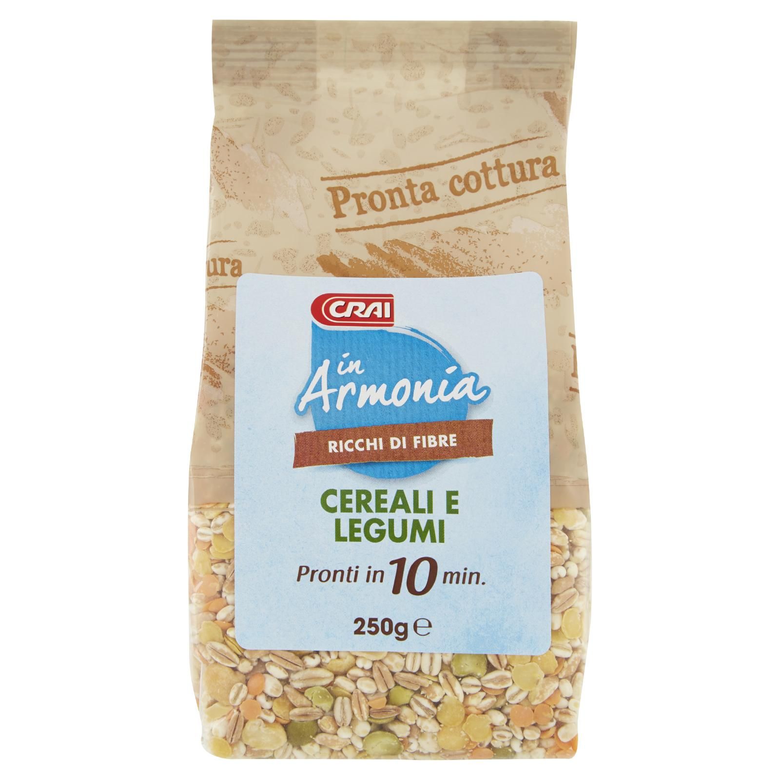 Crai in Armonia Cereali e Legumi 250 g