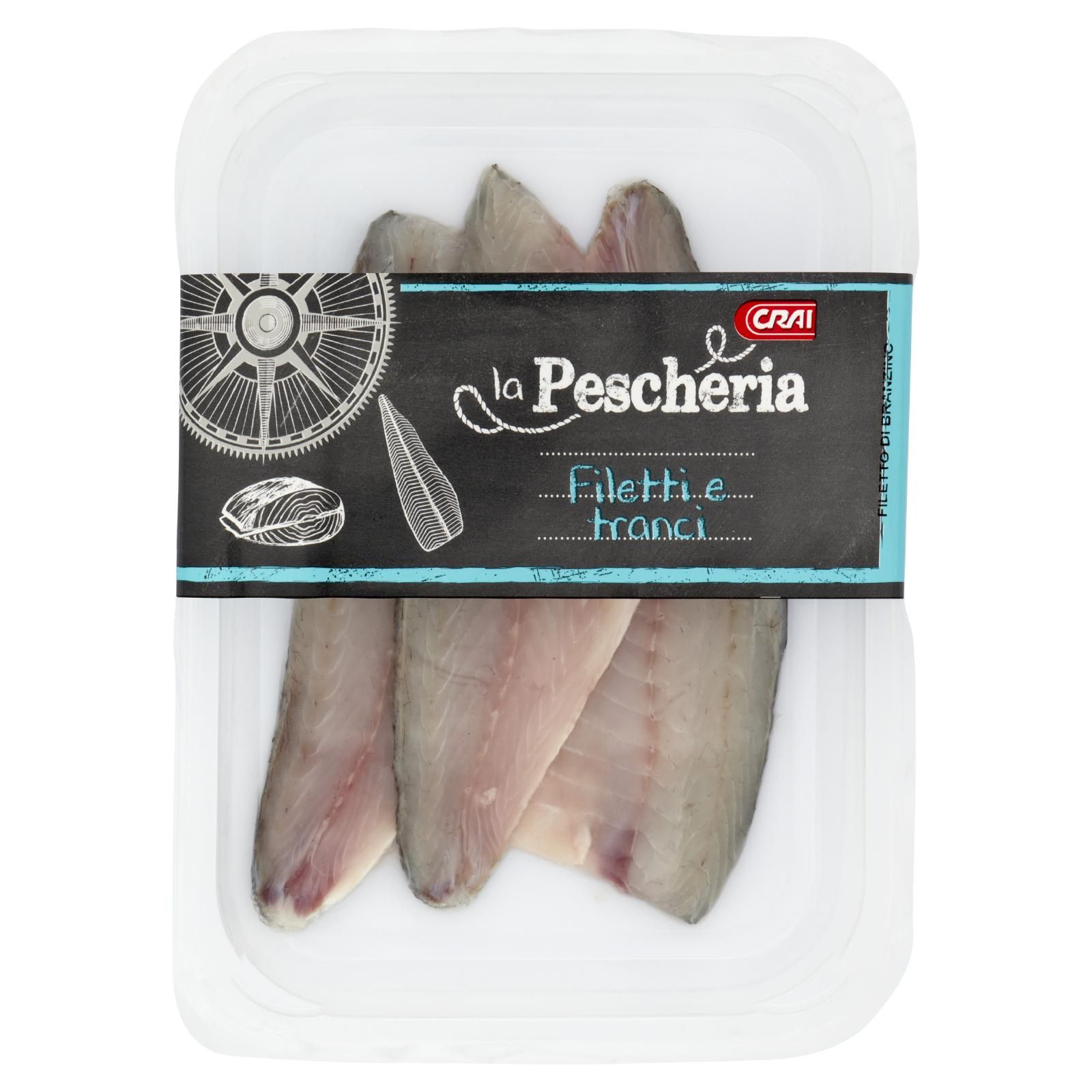 Crai la Pescheria Filetto di Branzino 0,200 kg