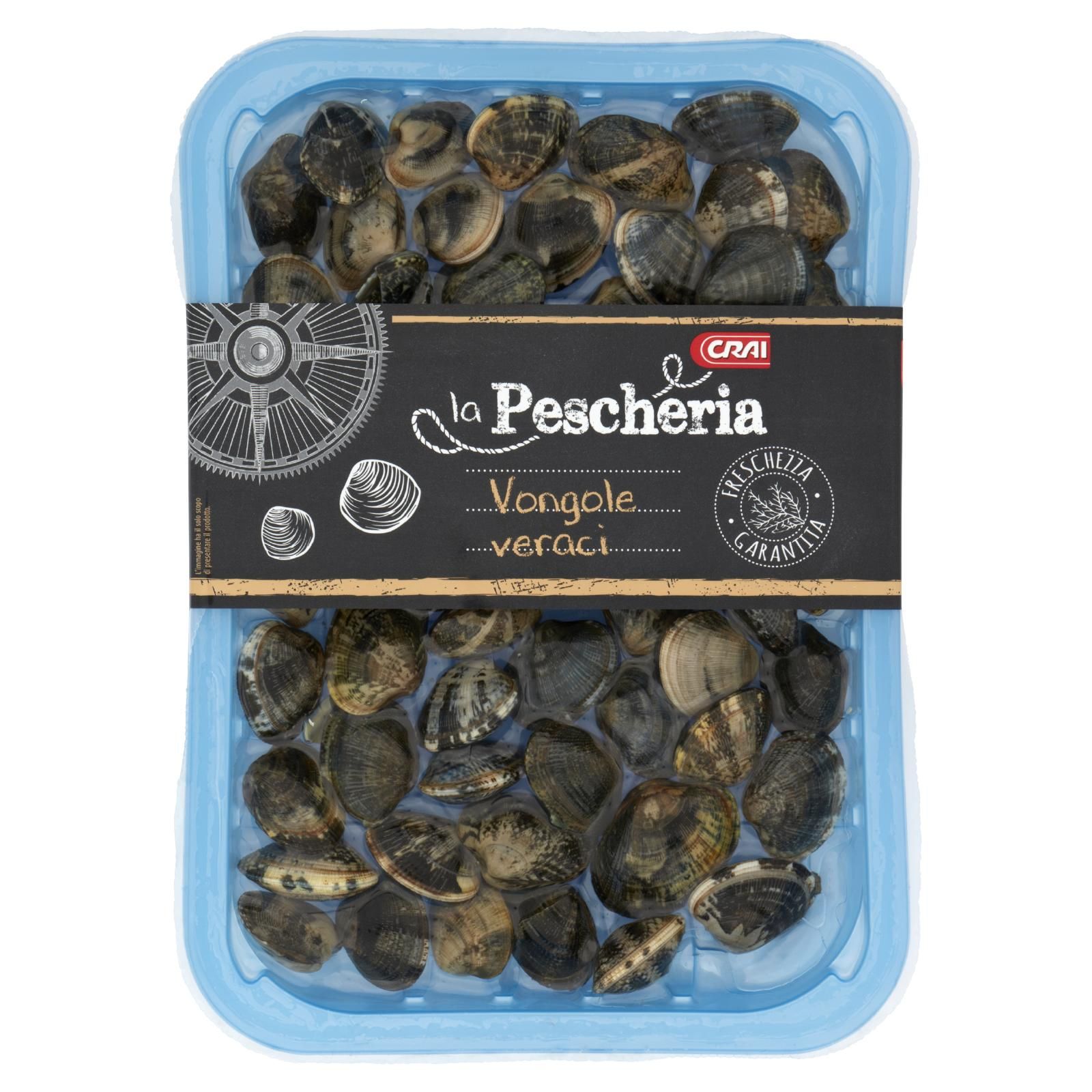 Crai la Pescheria Vongole veraci 500 g