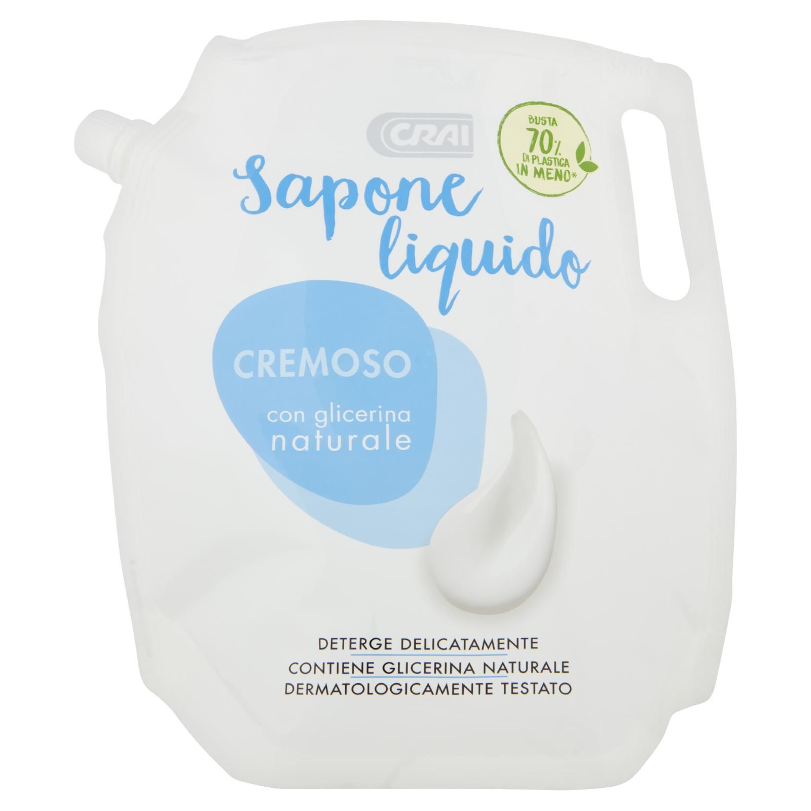 Crai Sapone liquido Cremoso con glicerina naturale 1000 ml