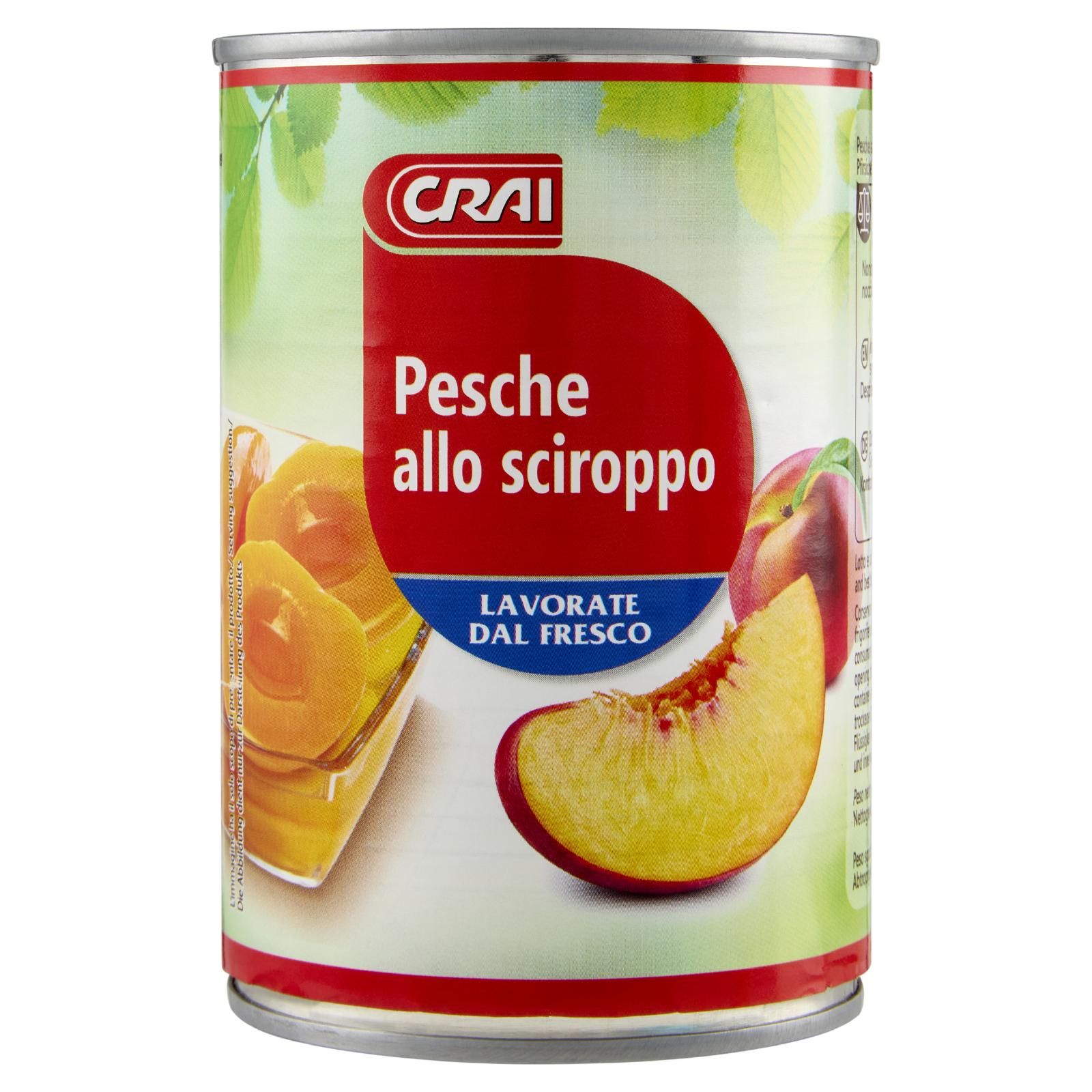 Crai Pesche allo sciroppo 415 g