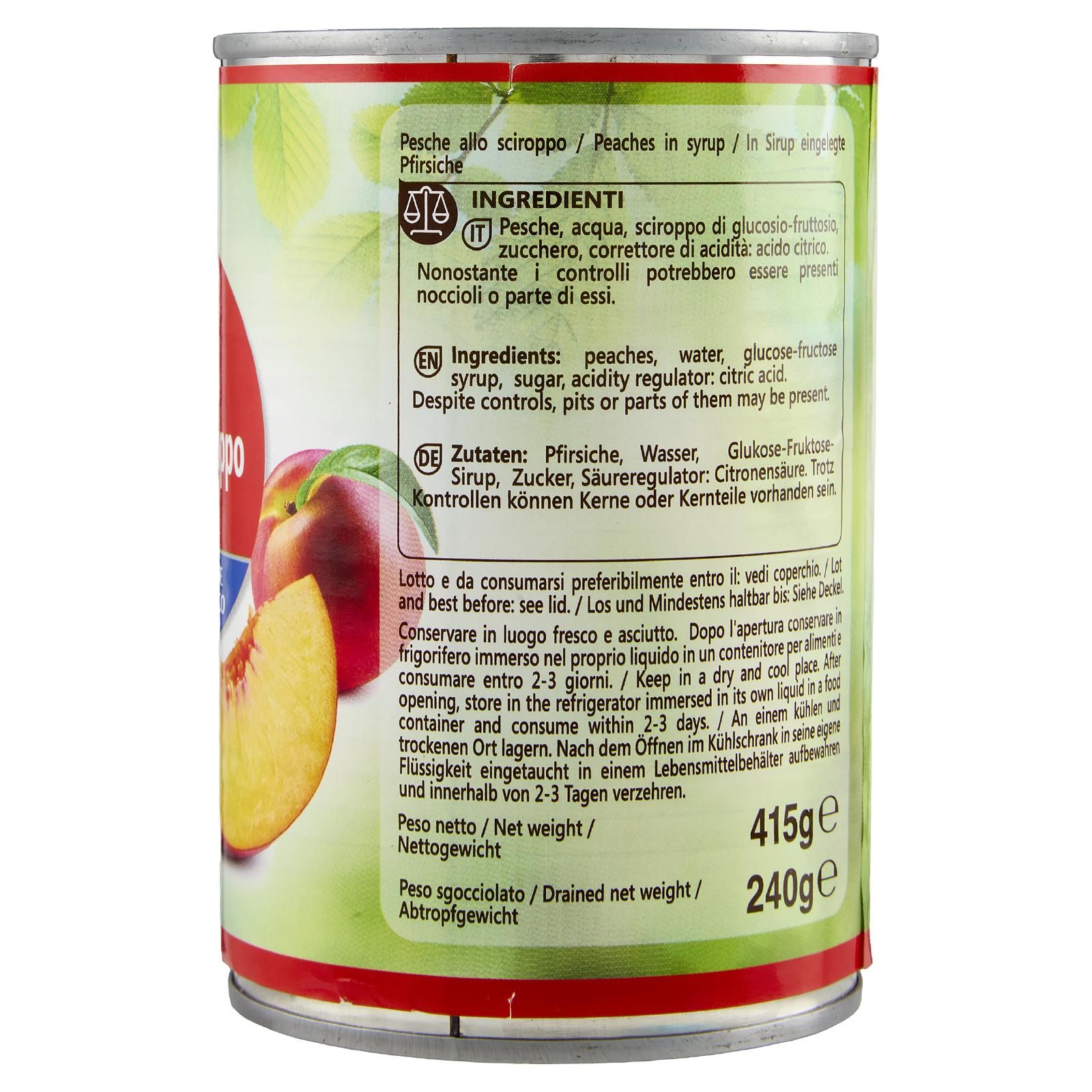 Crai Pesche allo sciroppo 415 g