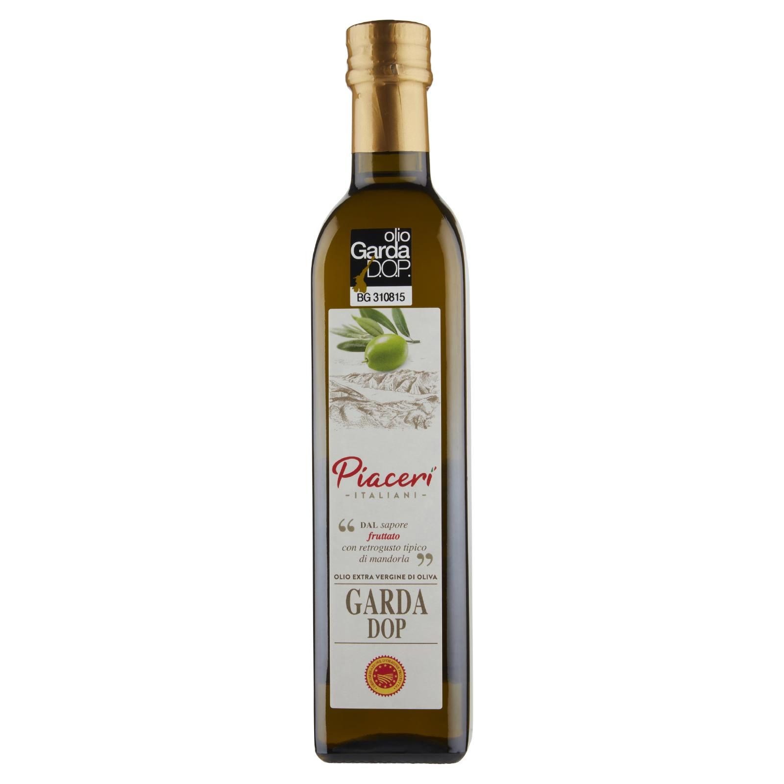 Piaceri Italiani Olio Extra Vergine di Oliva Garda DOP 500 ml