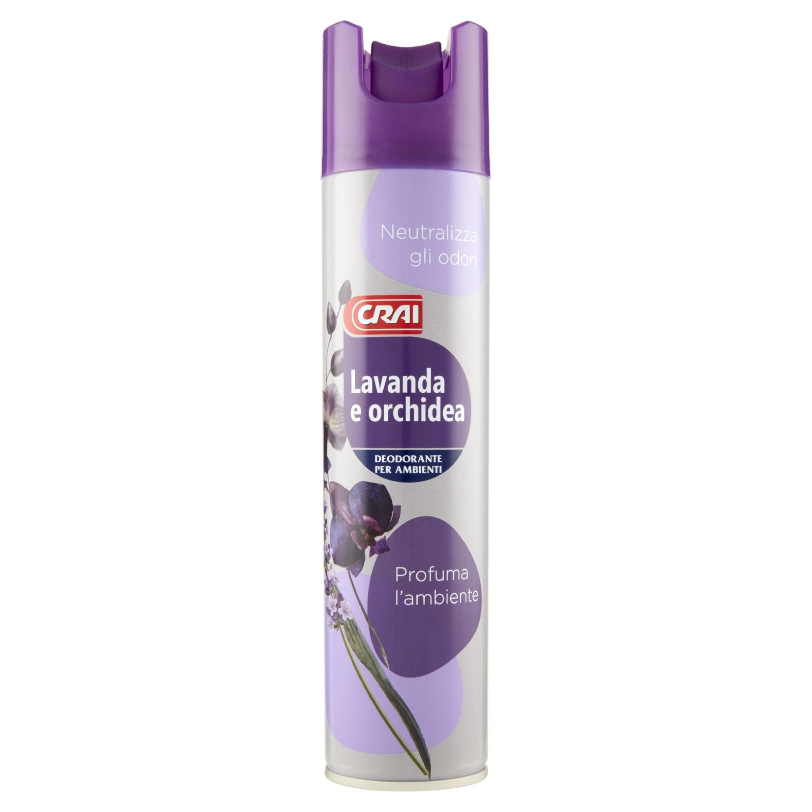 Crai Lavanda e orchidea Deodorante Per Ambienti 300 ml