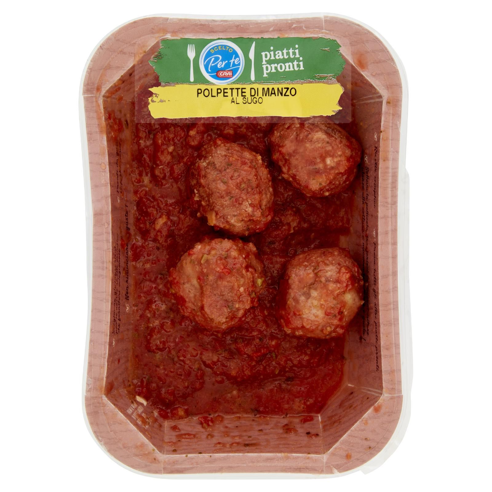 Crai Scelto Per te Polpette Di Manzo Al Sugo 250 g