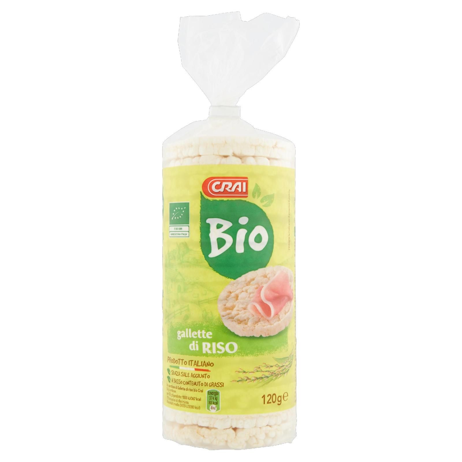 gallette crai di riso bio grammi 120