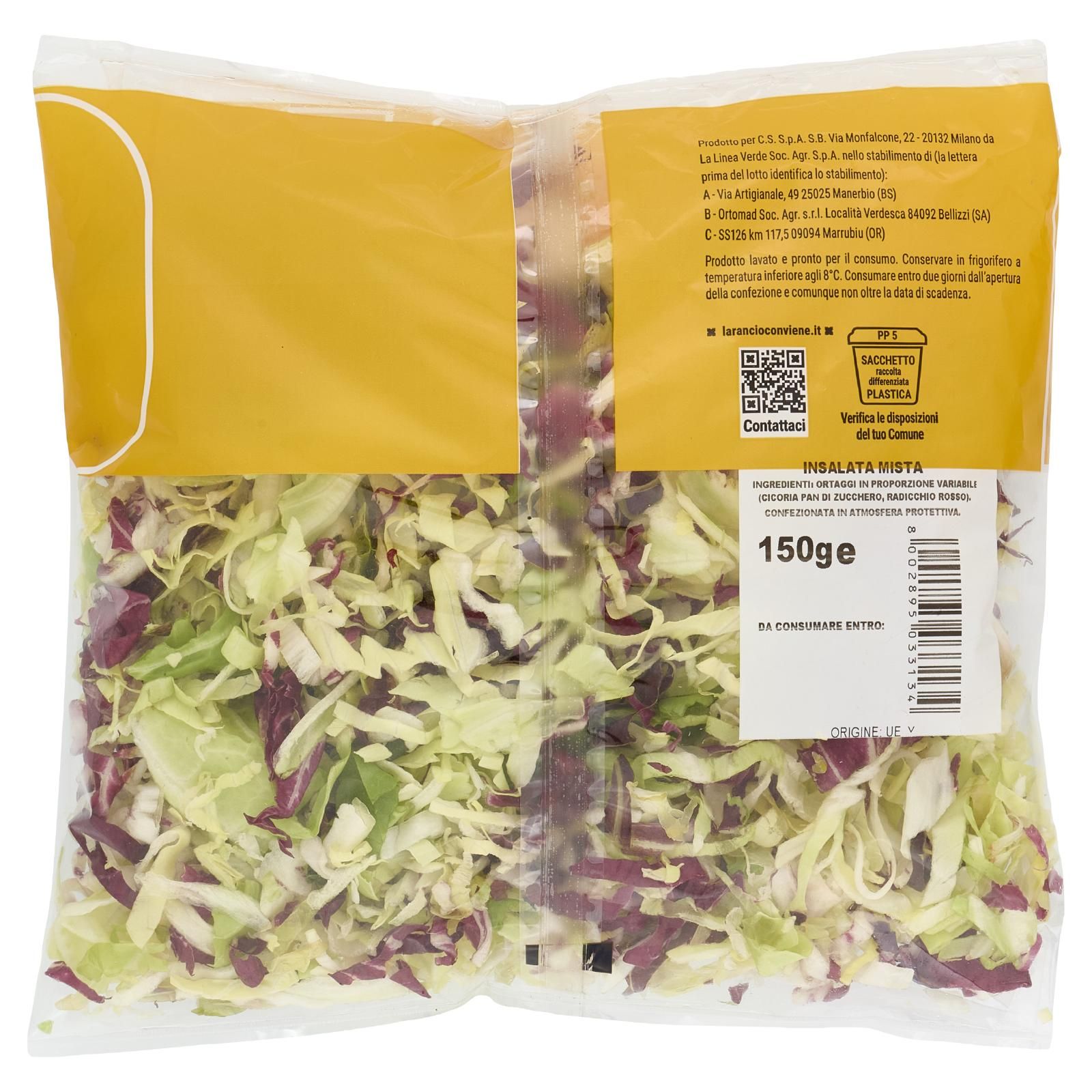 Larancio l'insalata Mista 150 g