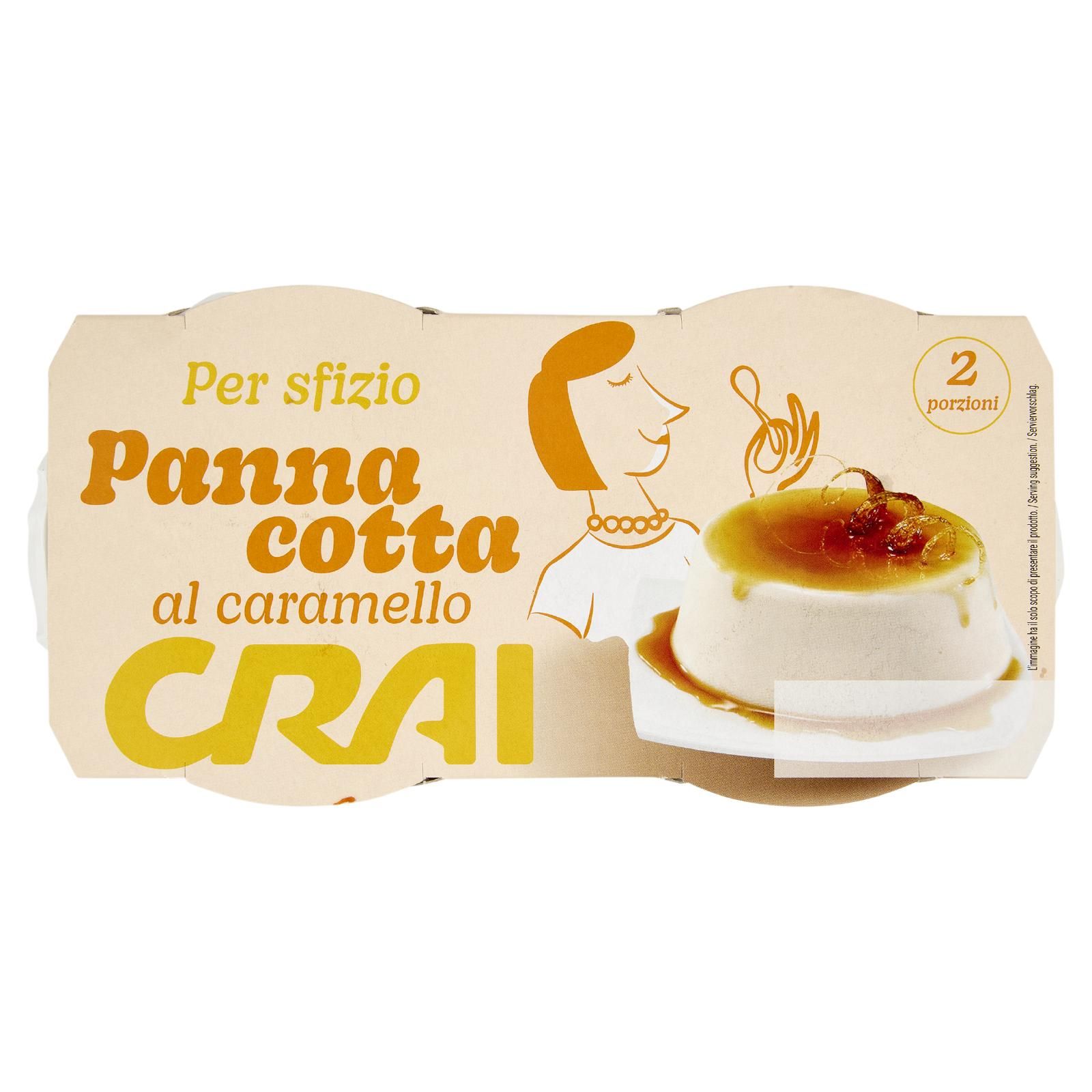 Crai Panna Cotta al caramello 2 x 100 g