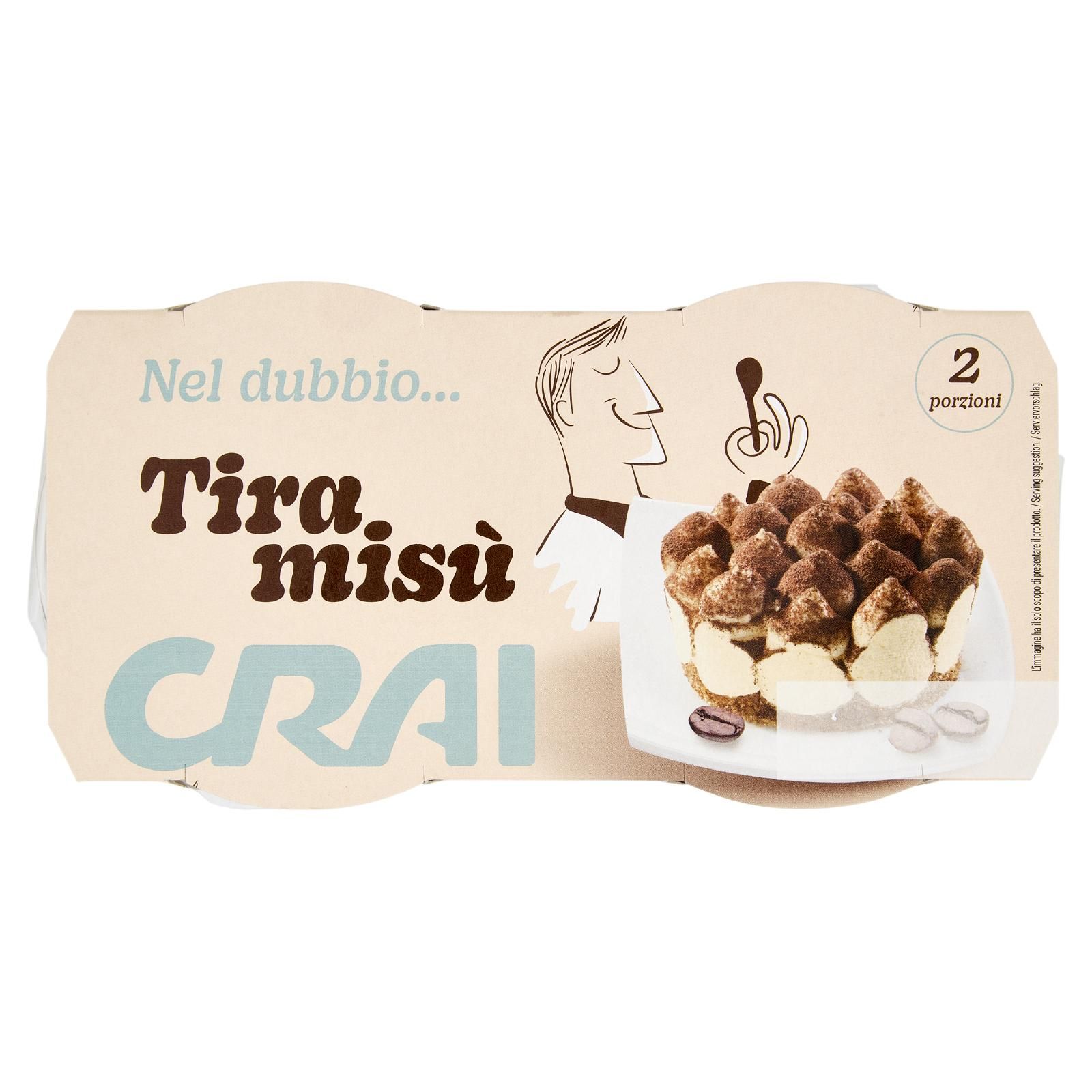Crai Tiramisù 2 x 90 g
