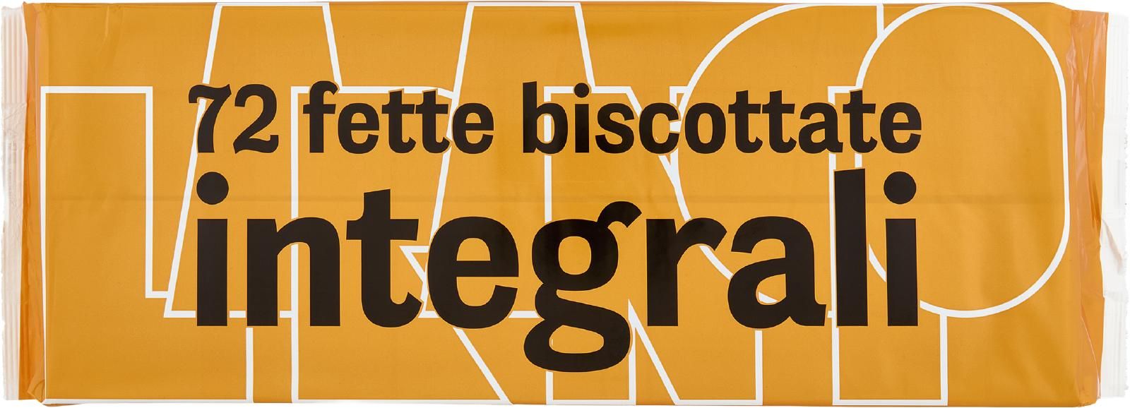 Larancio 72 fette biscottate integrali 18 x 36 g