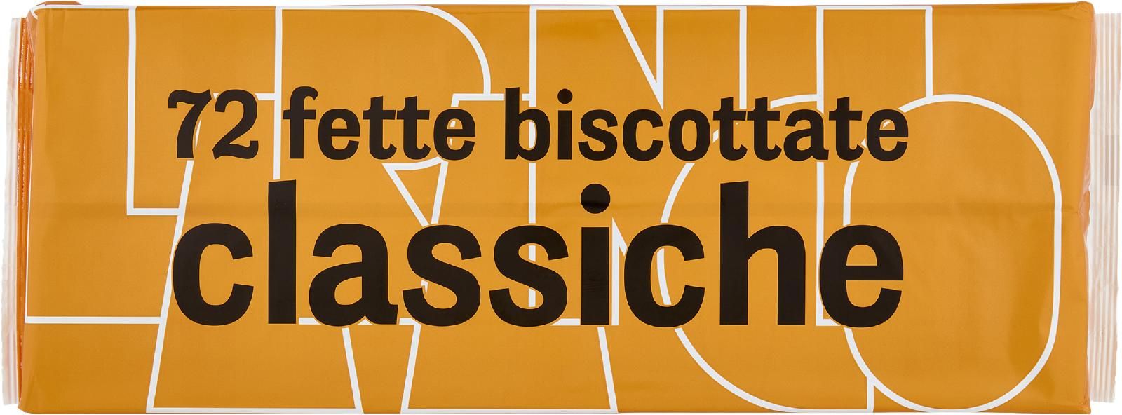 Larancio 72 fette biscottate classiche 18 x 36 g