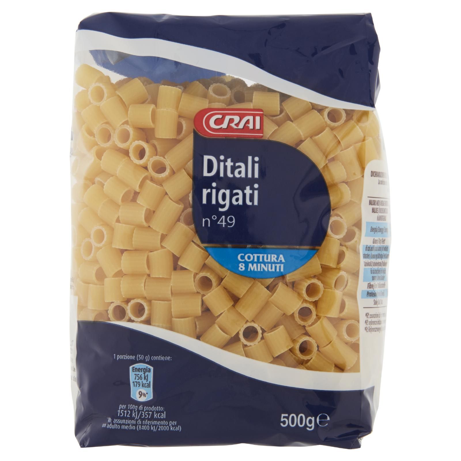 Crai Ditali rigati n°49 500 g