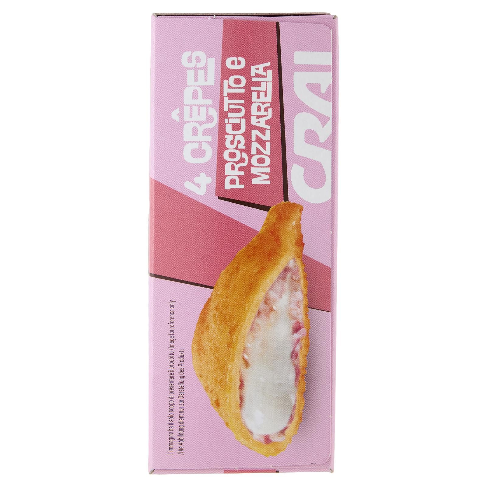Crai 4 Crêpes Prosciutto e Mozzarella 250 g