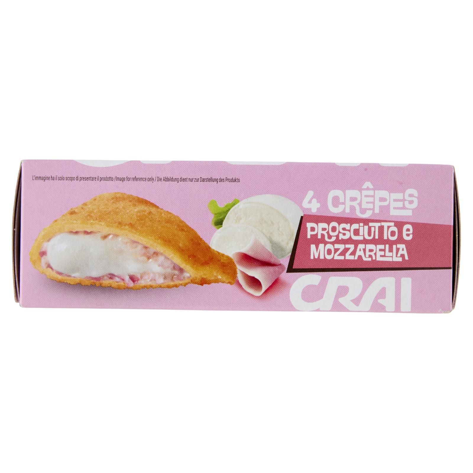 Crai 4 Crêpes Prosciutto e Mozzarella 250 g