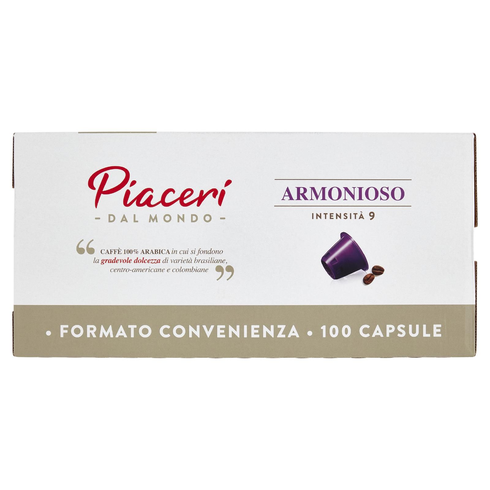 Piaceri dal Mondo Armonioso Capsule Compatibili 100 x 5 g