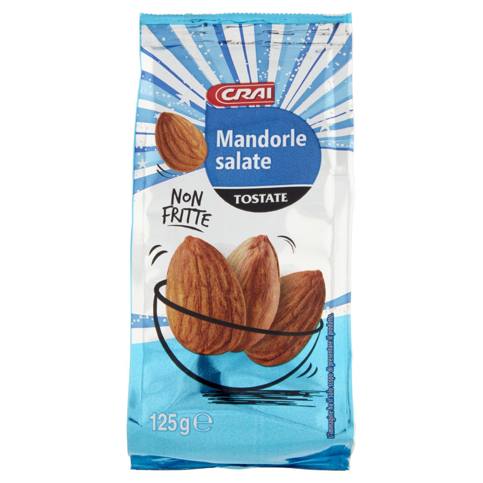Crai Mandorle Salate Tostate 125 g