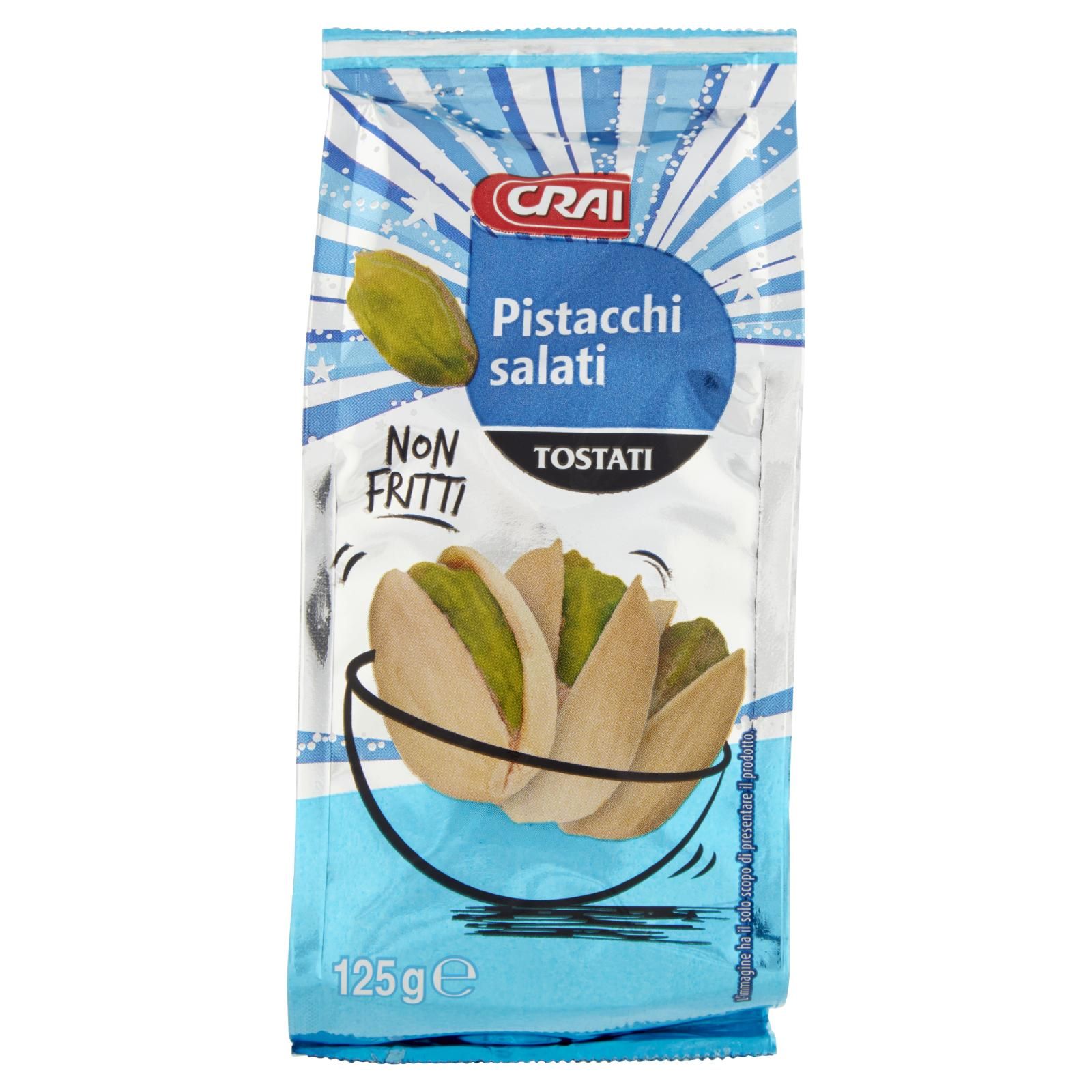 Crai Pistacchi salati Tostati 125 g