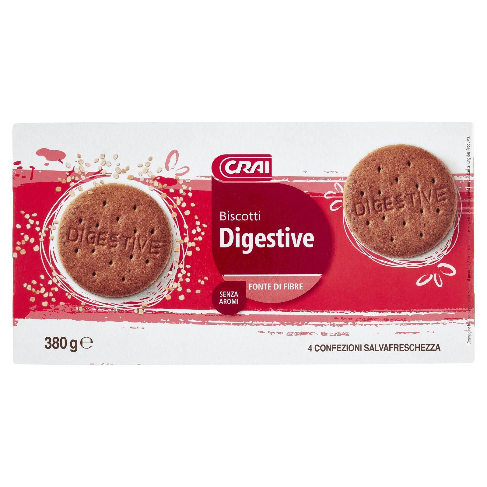 Crai Biscotti Digestive 380 g