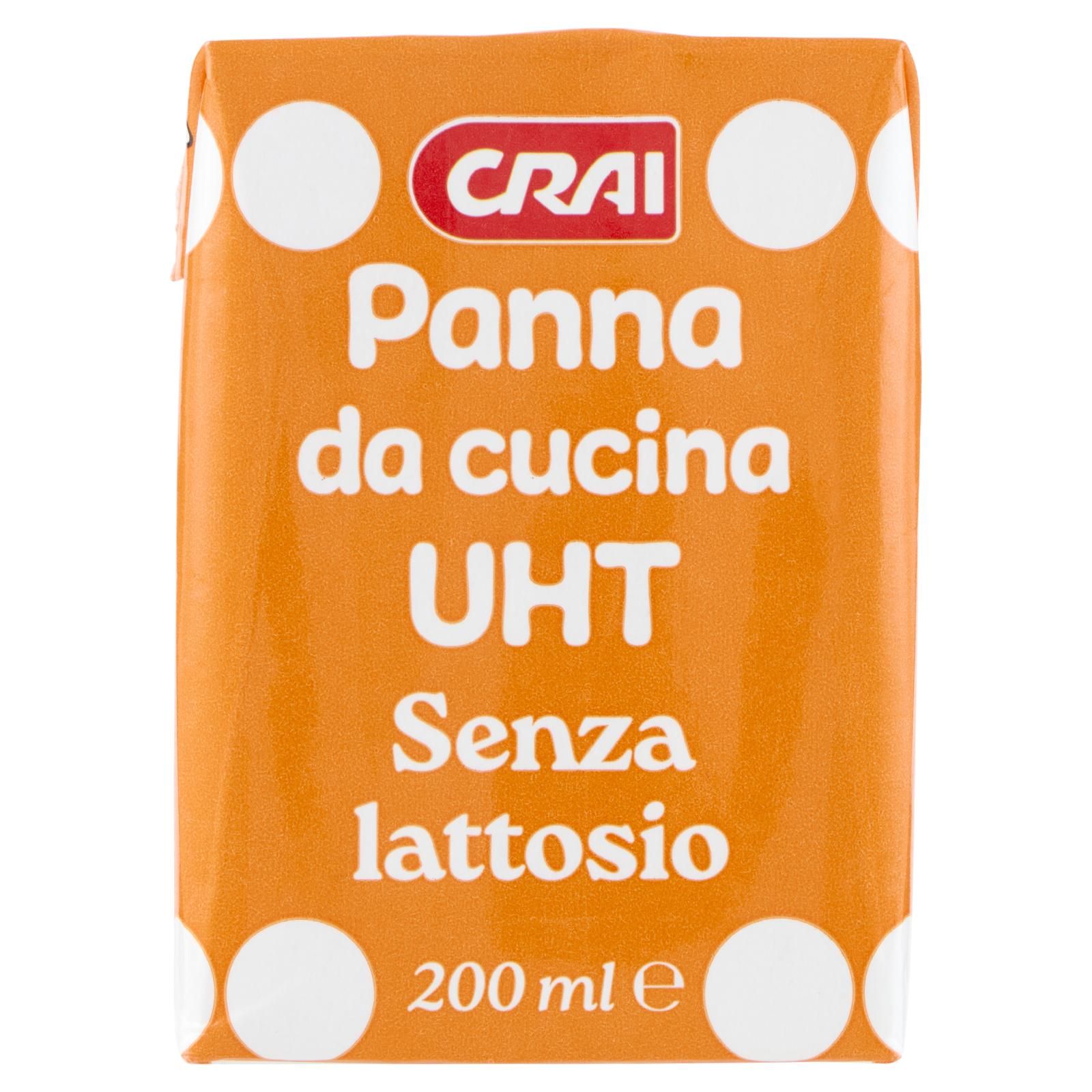 Crai Panna da cucina UHT Senza lattosio 200 ml