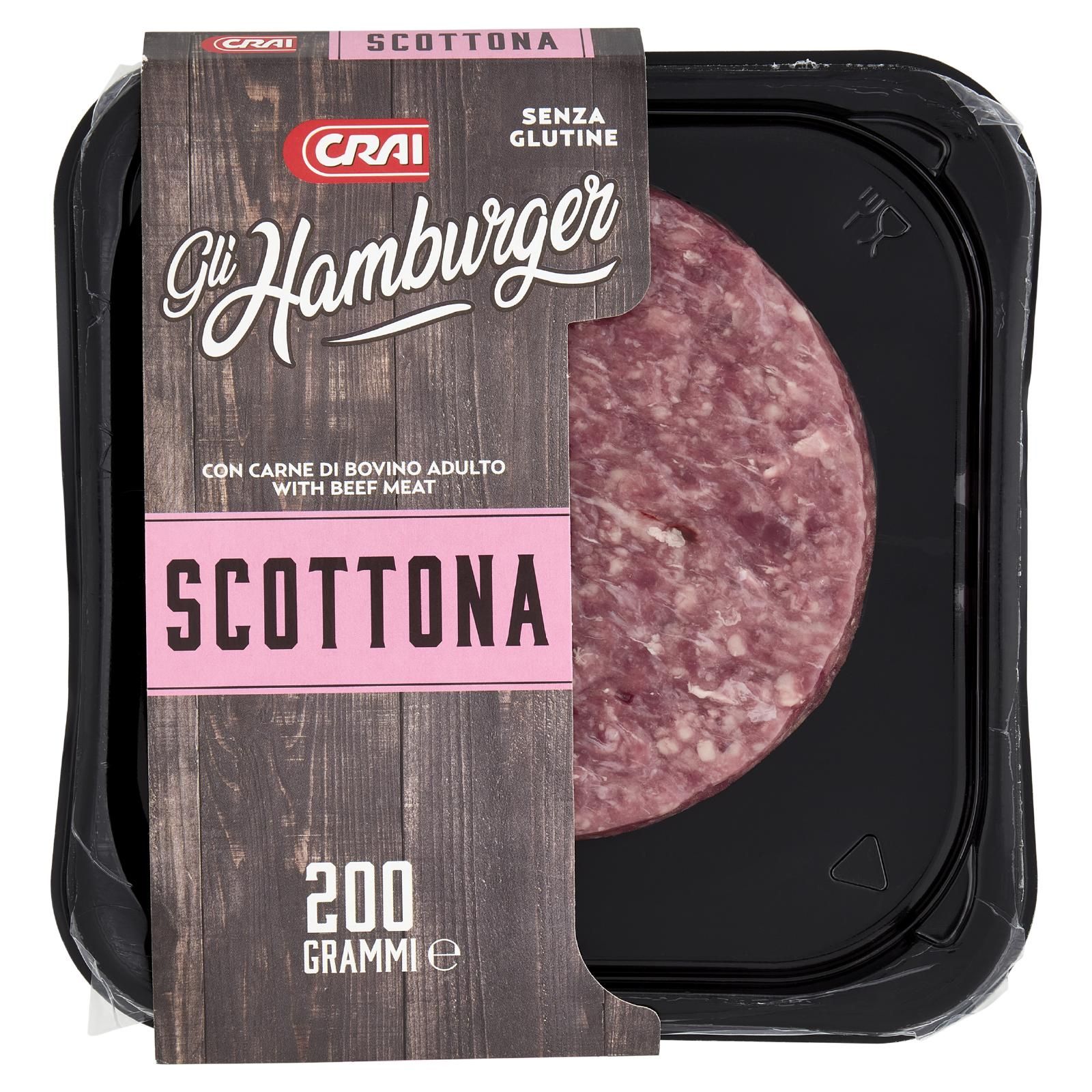 Crai Gli Hamburger Scottona 200 g
