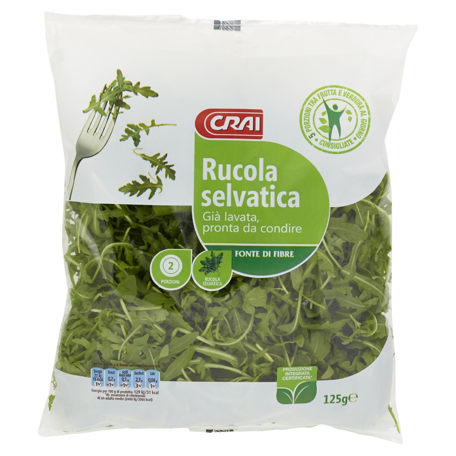 Crai Rucola selvatica 125 g
