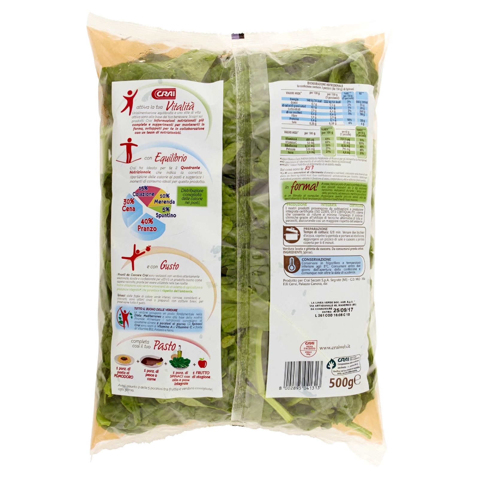 Crai Spinaci 500 g