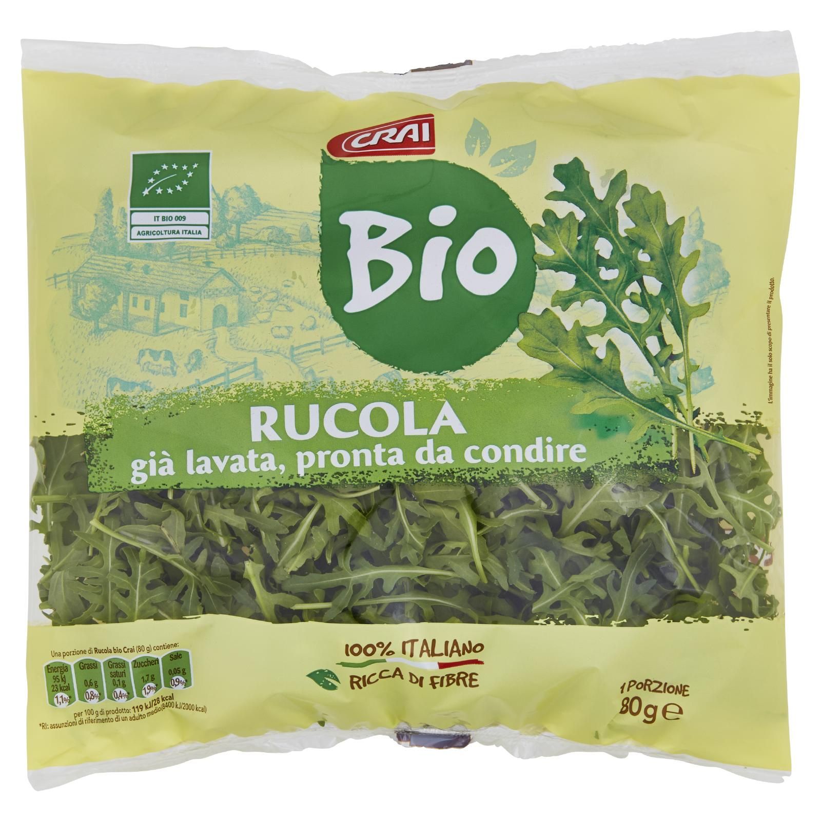 Crai Bio Rucola 80 g