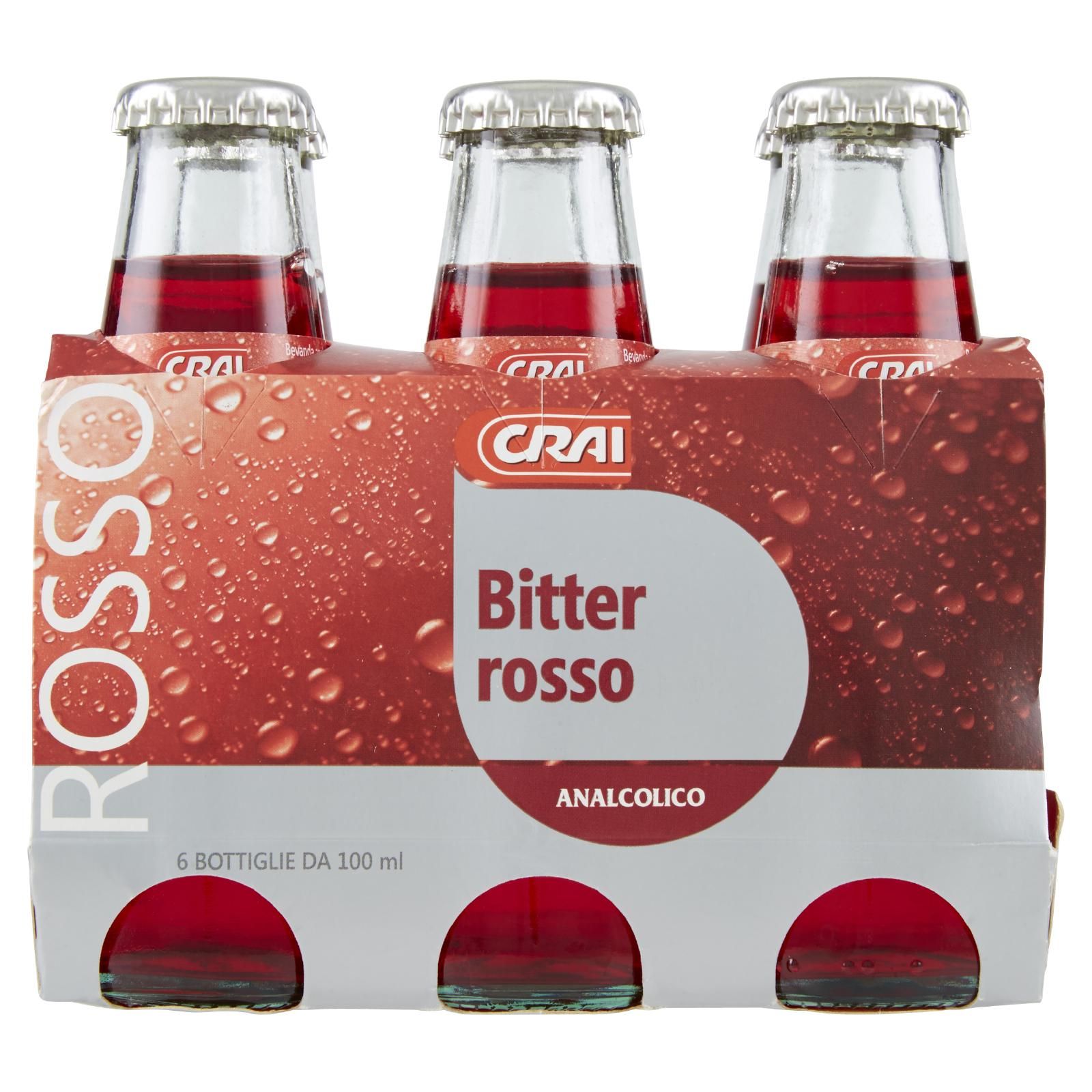 Crai Bitter rosso 6 x 100 ml