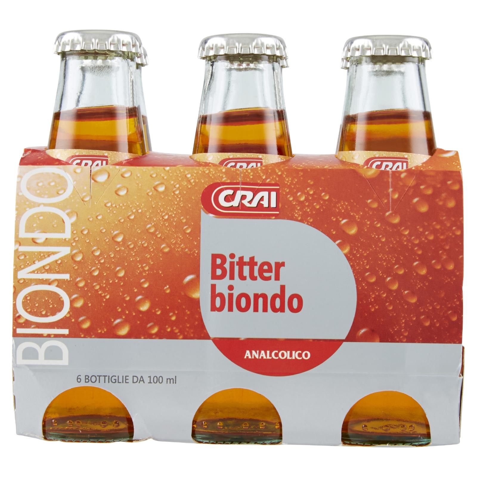Crai Bitter biondo 6 x 100 ml