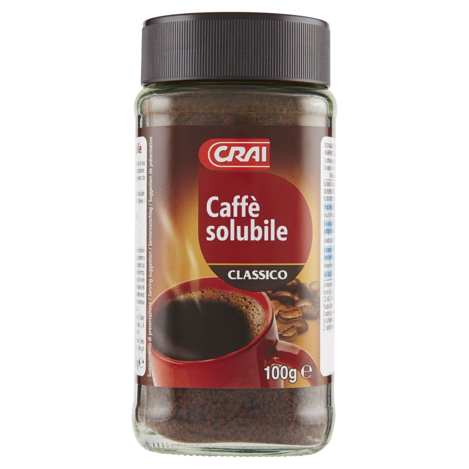 Crai Caffè solubile Classico 100 g
