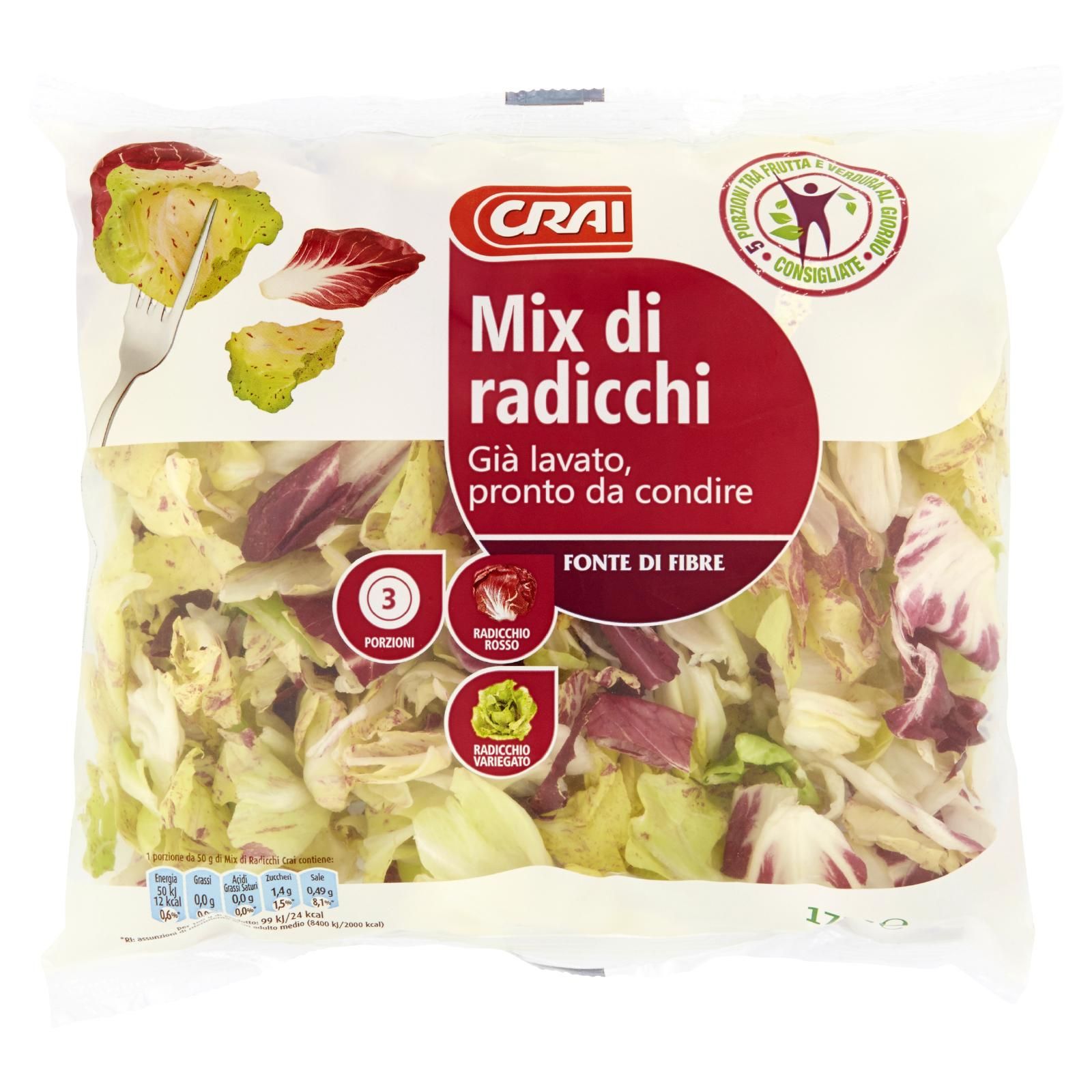 Crai Mix di radicchi 175 g