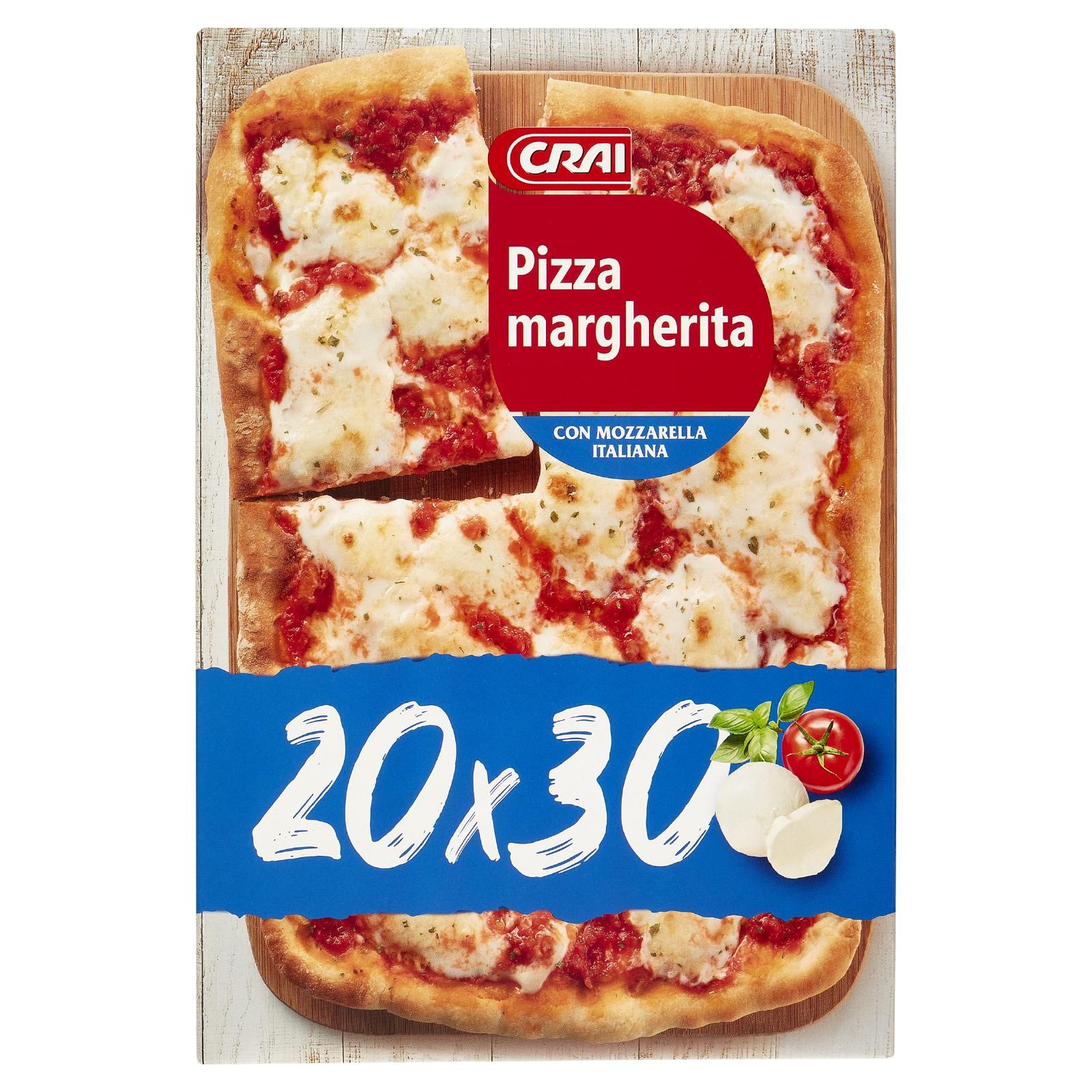 Crai Pizza margherita 20x30 330 g