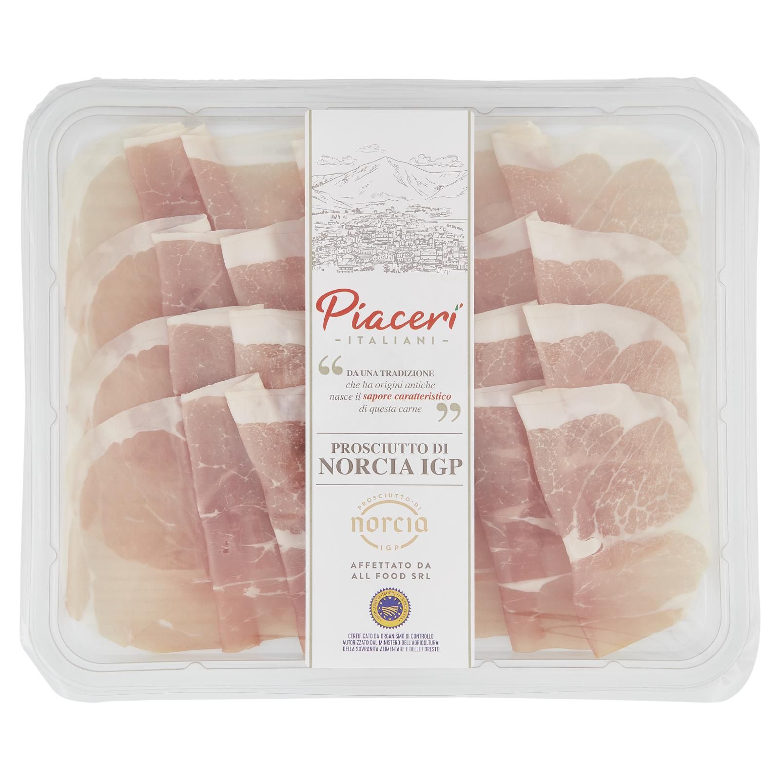 Piaceri Italiani Prosciutto di Norcia IGP 0,100 kg