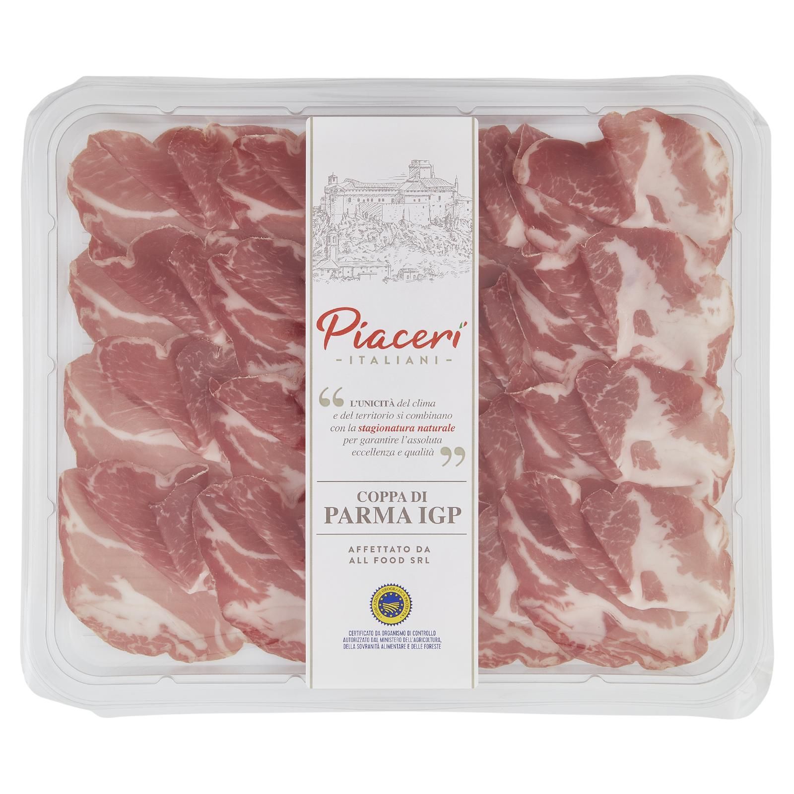 Piaceri Italiani Coppa di Parma IGP 0,100 kg