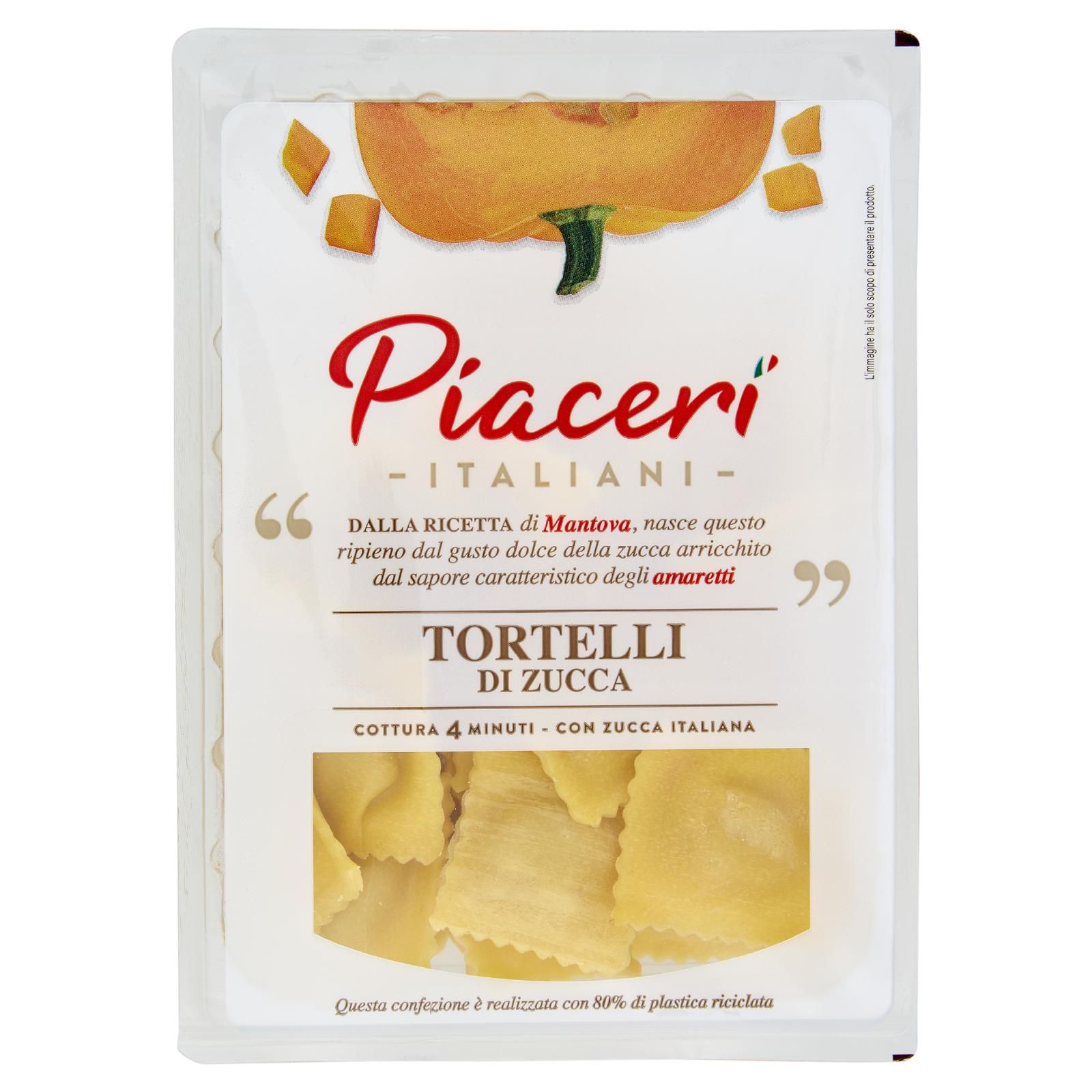 Piaceri Italiani Tortelli di Zucca 250 g