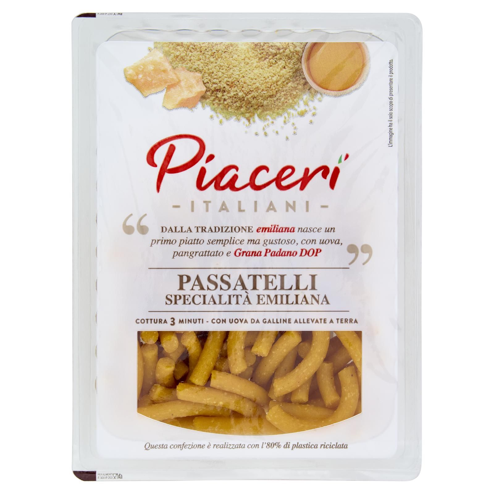 Piaceri Italiani Passatelli Specialità Emiliana 250 g