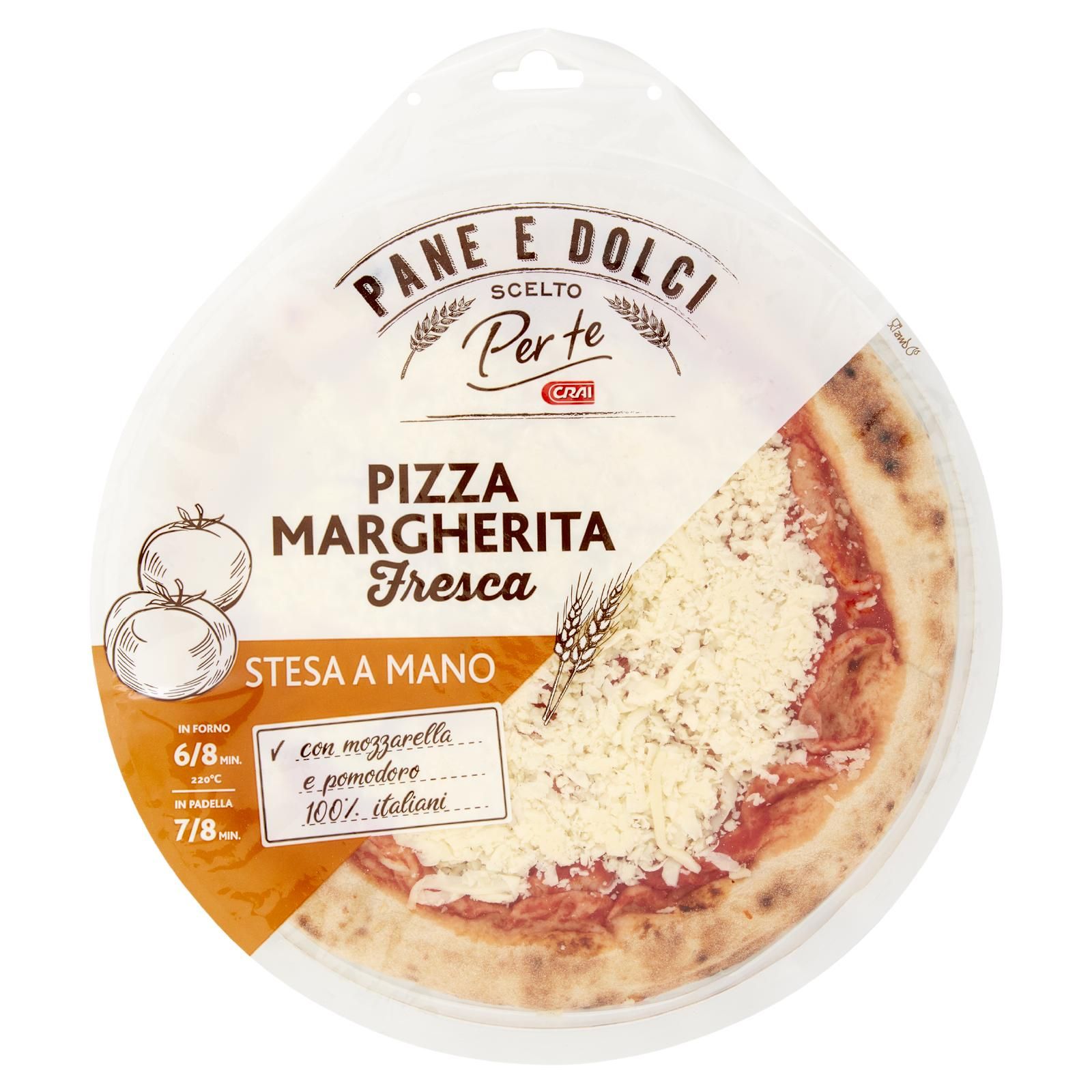 Crai Scelto Per Te Pizza Margherita Fresca 380 g