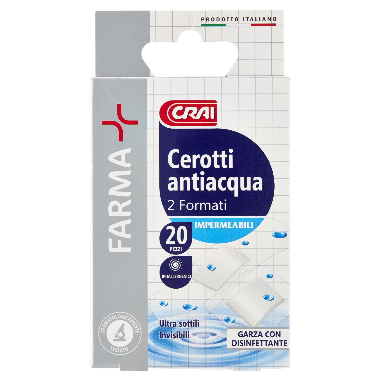 Crai Farma Cerotti antiacqua 20 pz