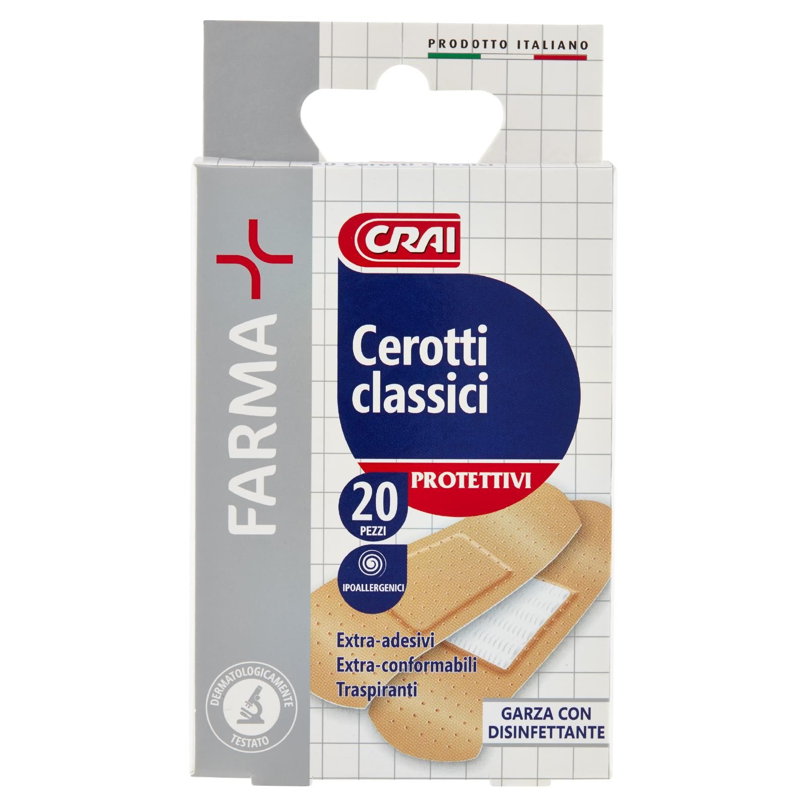 Crai Farma Cerotti classici 20 pz