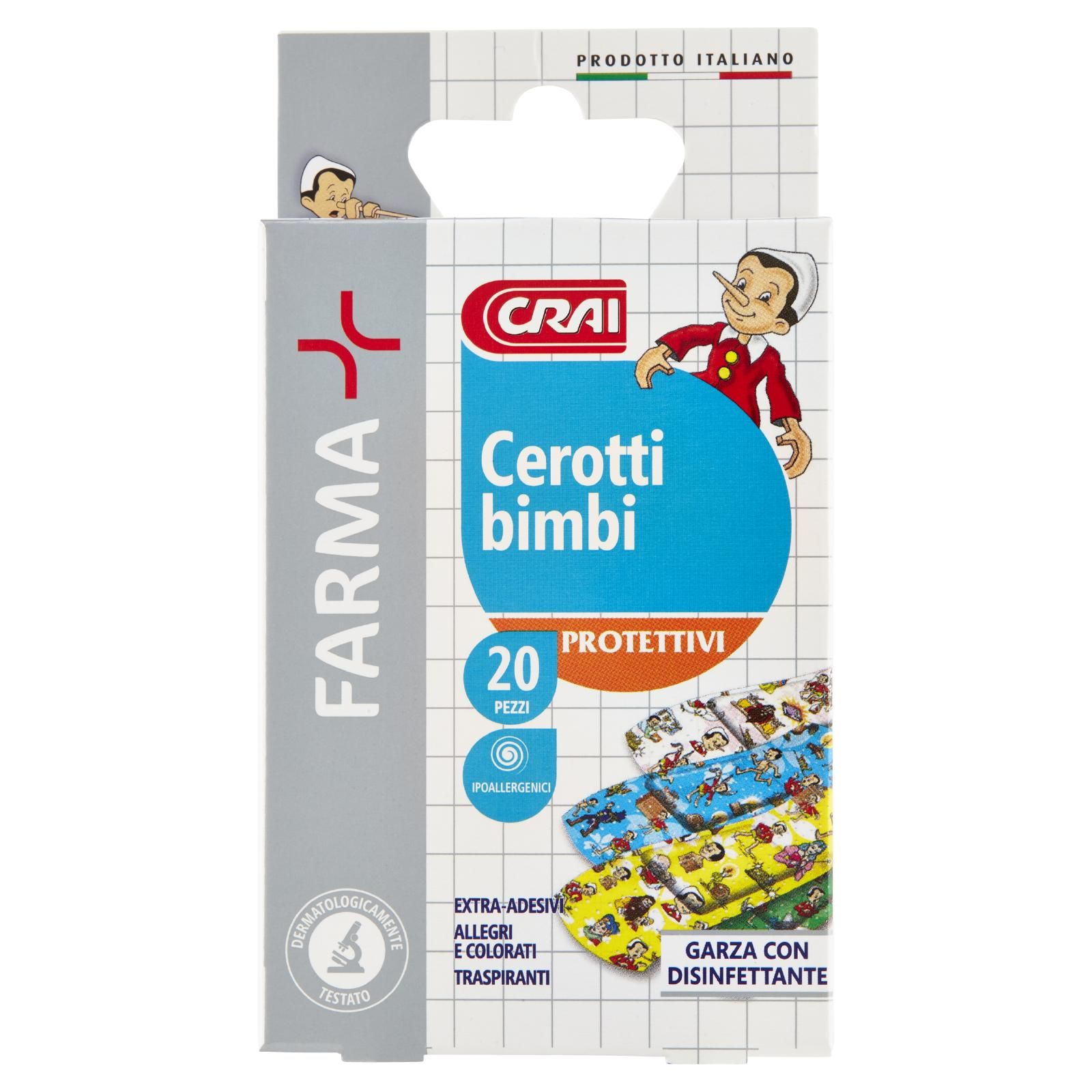 Crai Farma Cerotti bimbi 20 pz