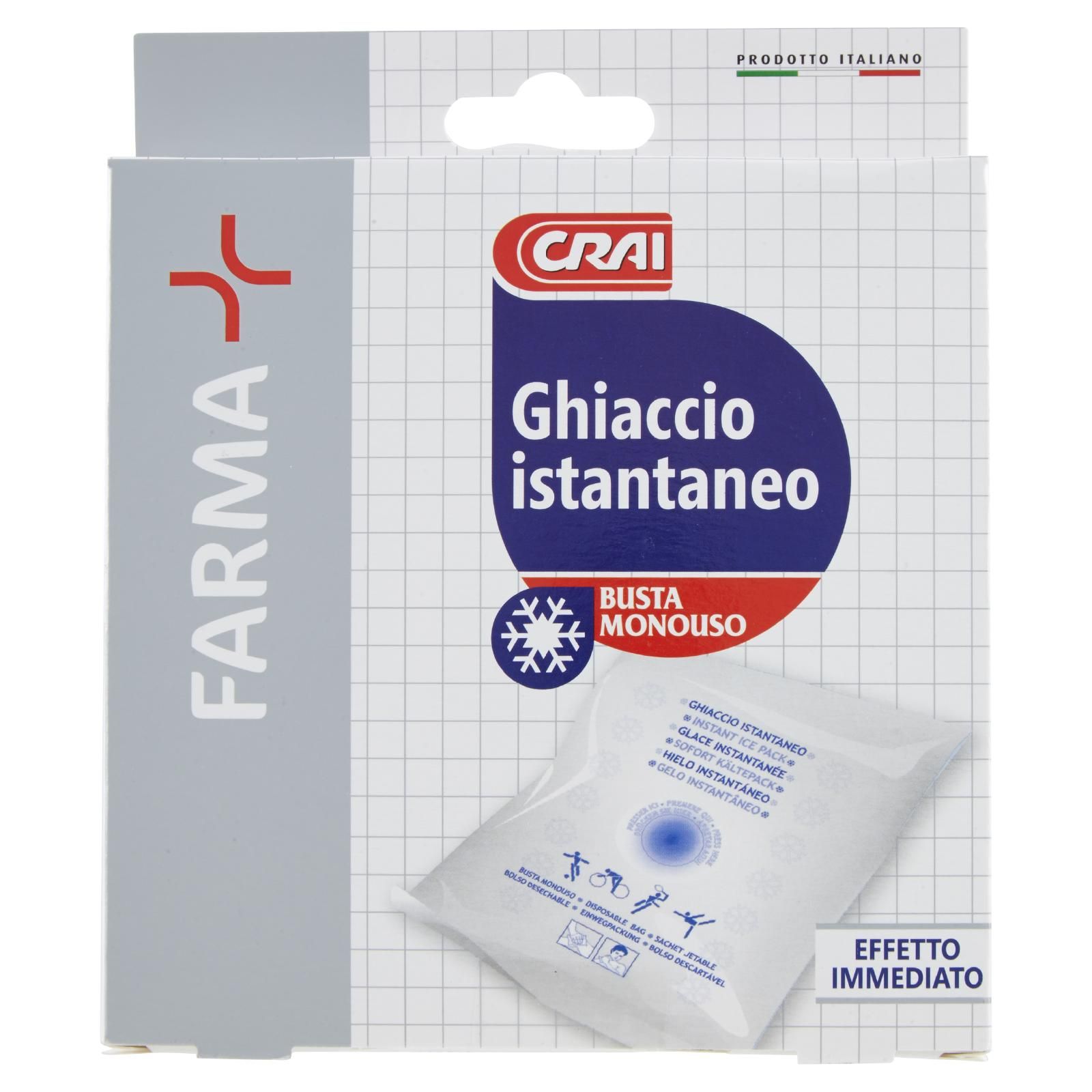 Crai Farma Ghiaccio istantaneo Busta Monouso
