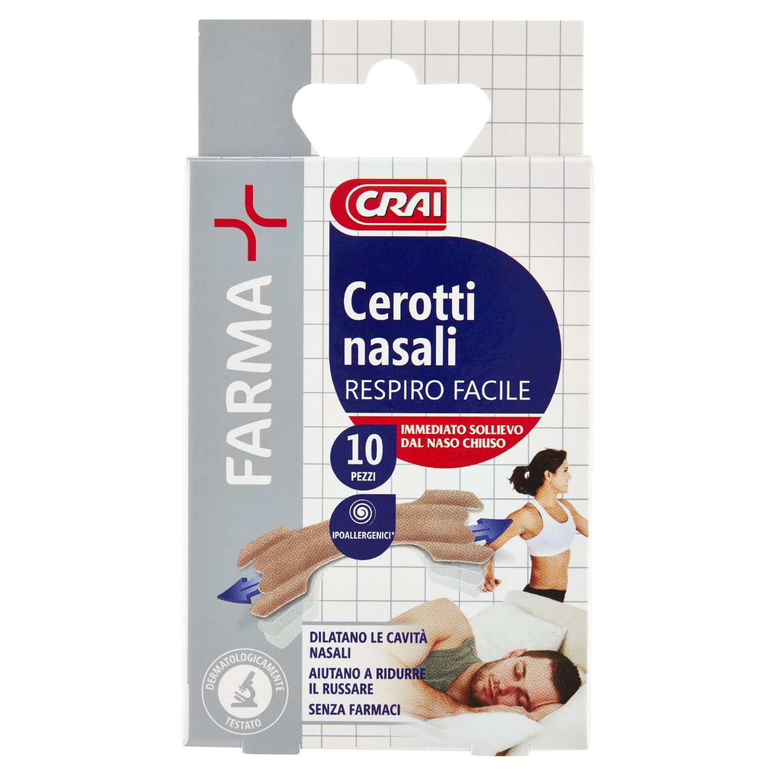 Crai Farma Cerotti nasali 10 pz