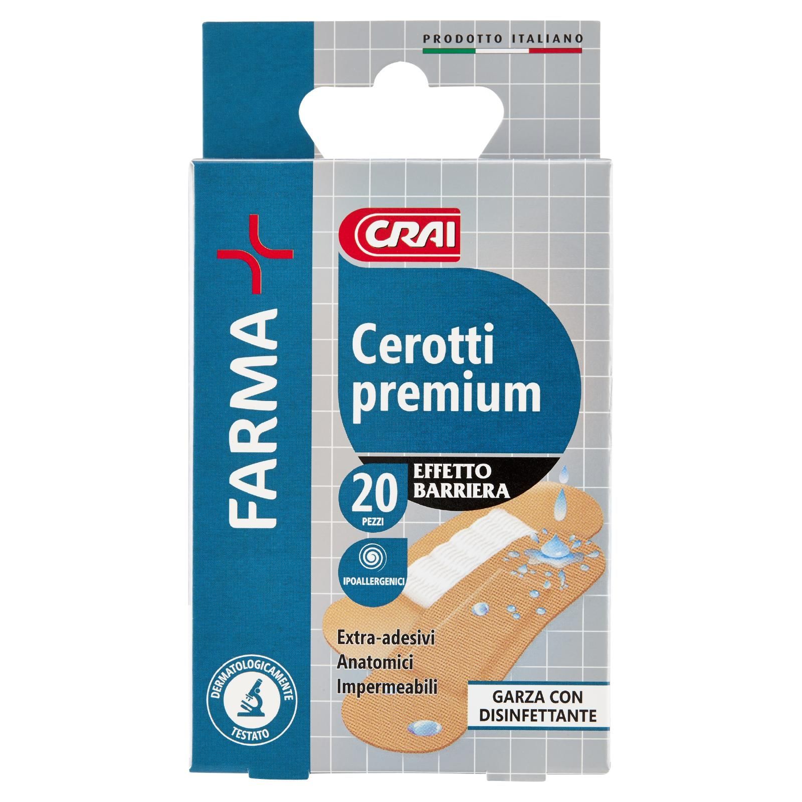 Crai Farma Cerotti premium 20 pz