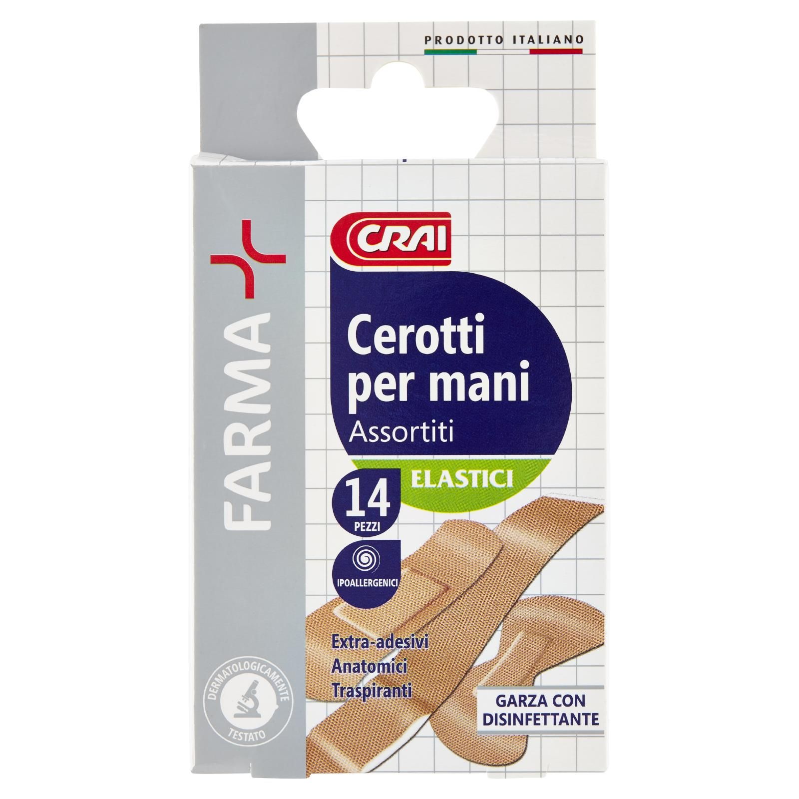 Crai Farma Cerotti per mani 14 pz