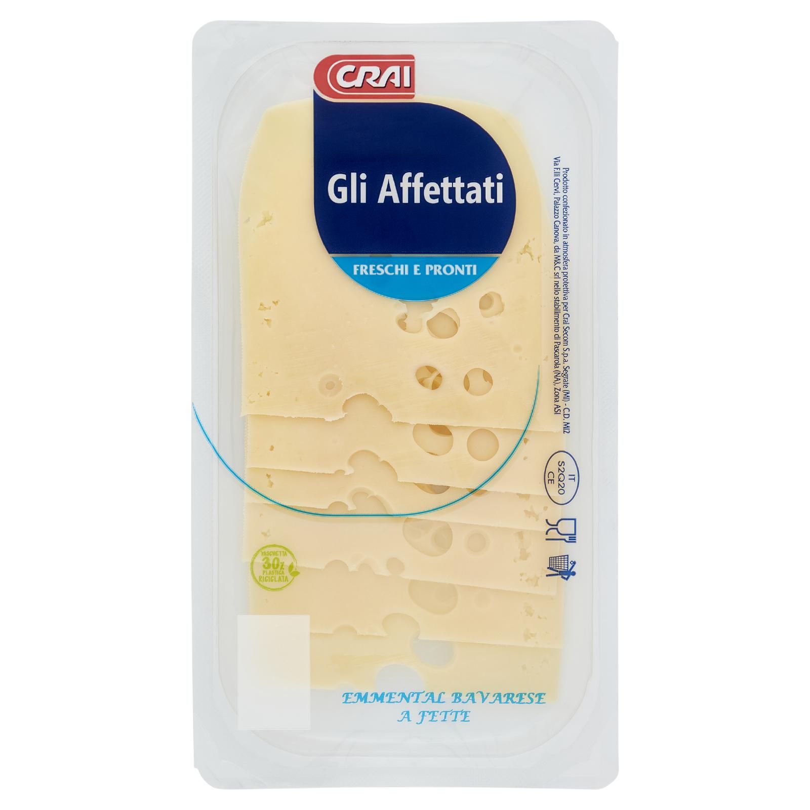 Crai Gli Affettati Emmental Bavarese A Fette 100 g
