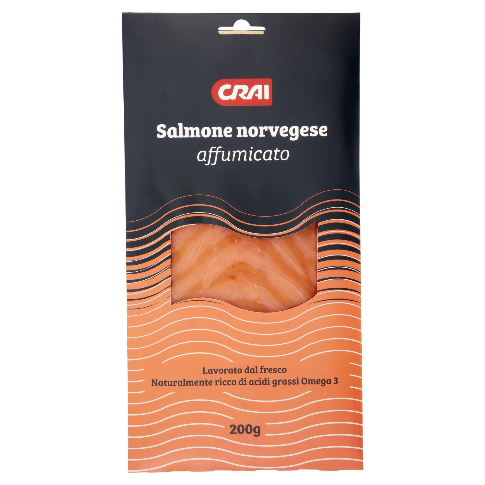 Crai Salmone norvegese affumicato 200 g