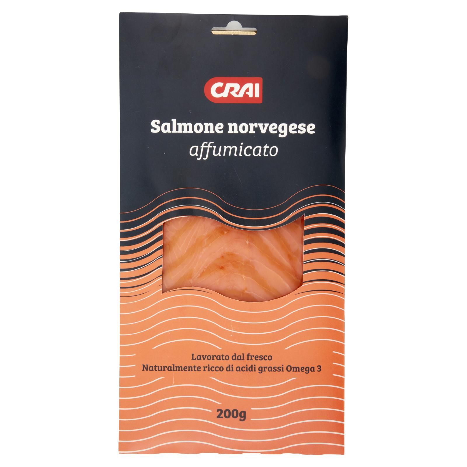 Crai Salmone norvegese affumicato 200 g