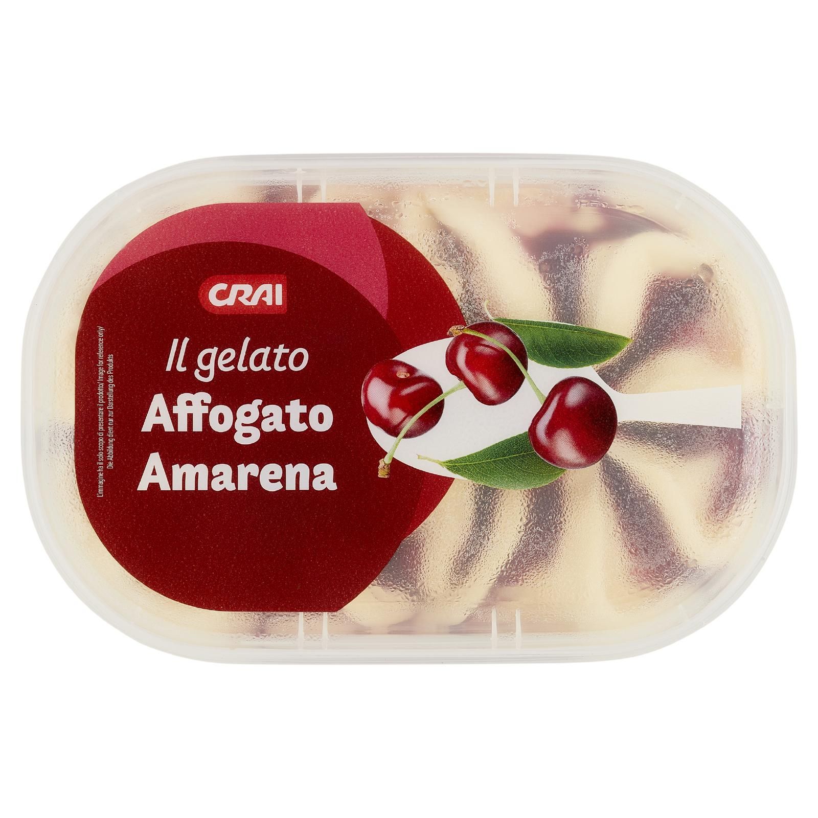 Crai Il gelato Affogato Amarena 500 g